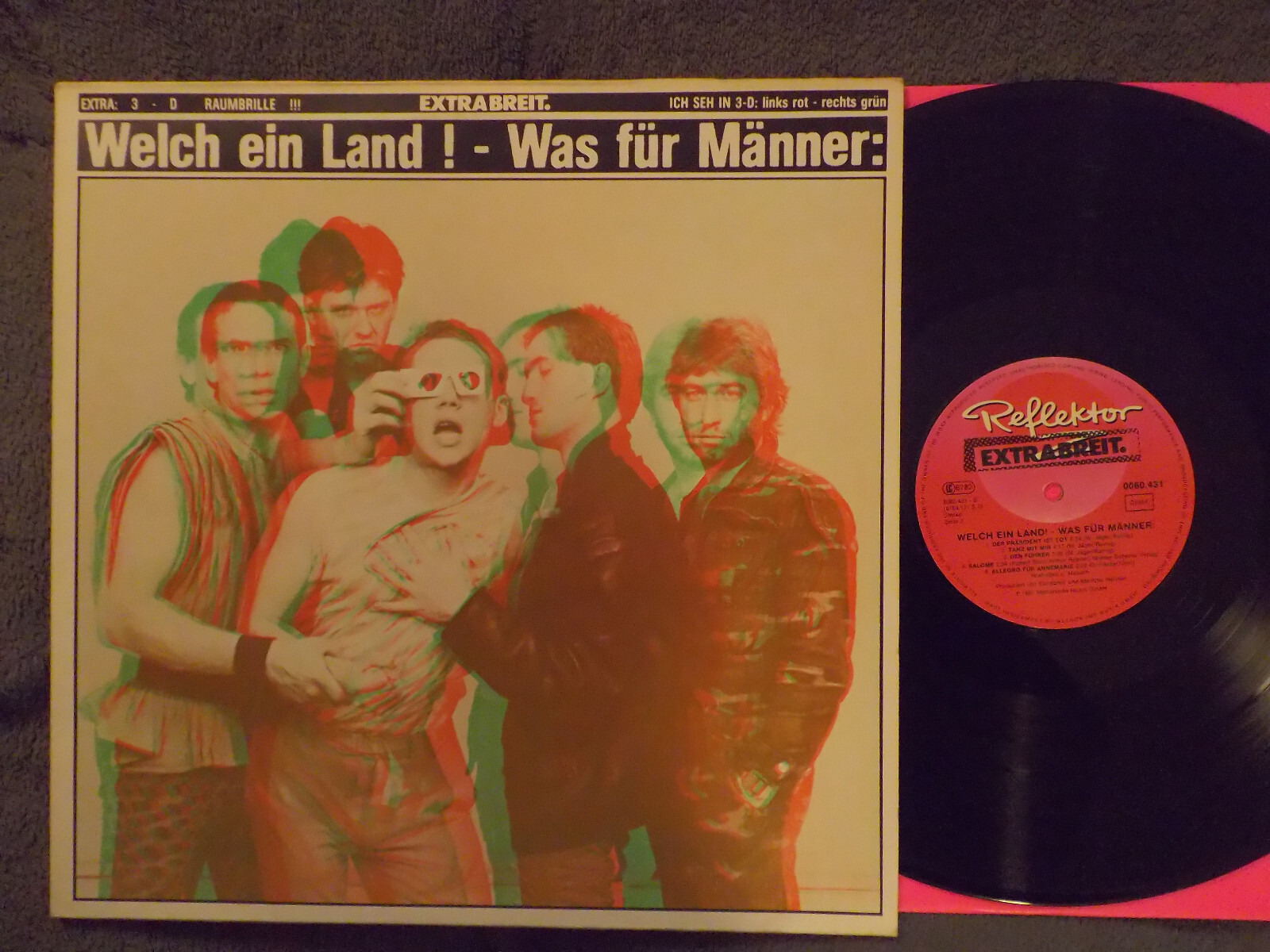 Extrabreit – Welch ein Land! Was für Männer – LP, Reflektor Records 0060.431