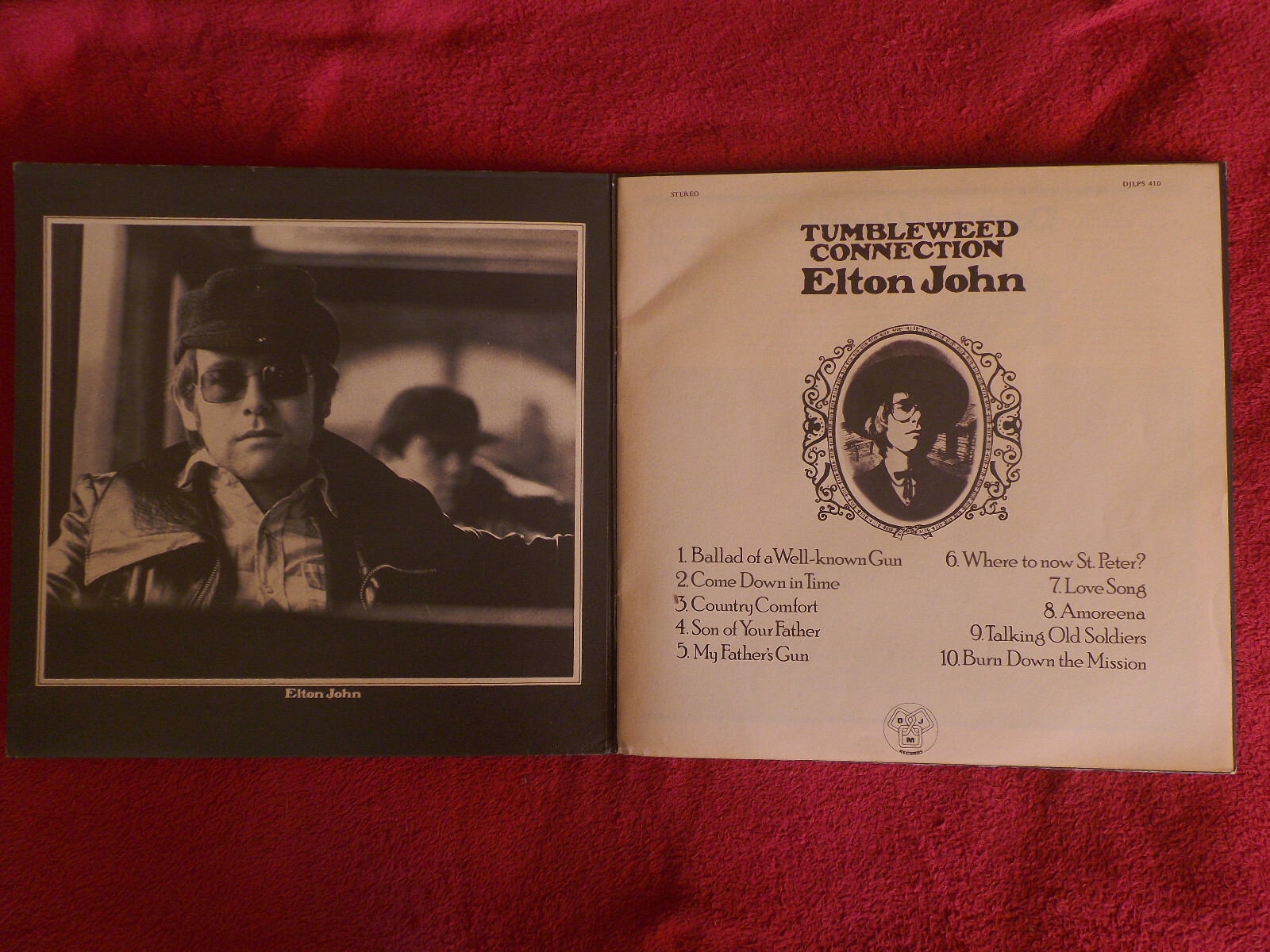Elton John – Tumbleweed Connection | DJM Records, DJLPS.410 (1970), Bild 3