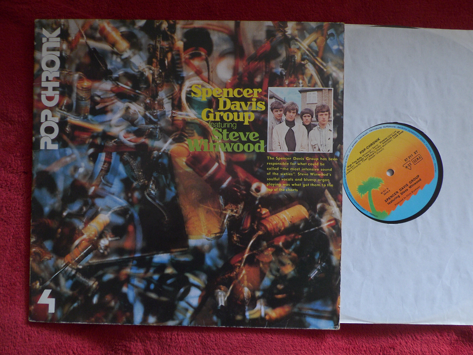 Spencer Davis Group feat. Steve Winwood – Pop Chronik (Doppel-LP, Island Records, 1972)