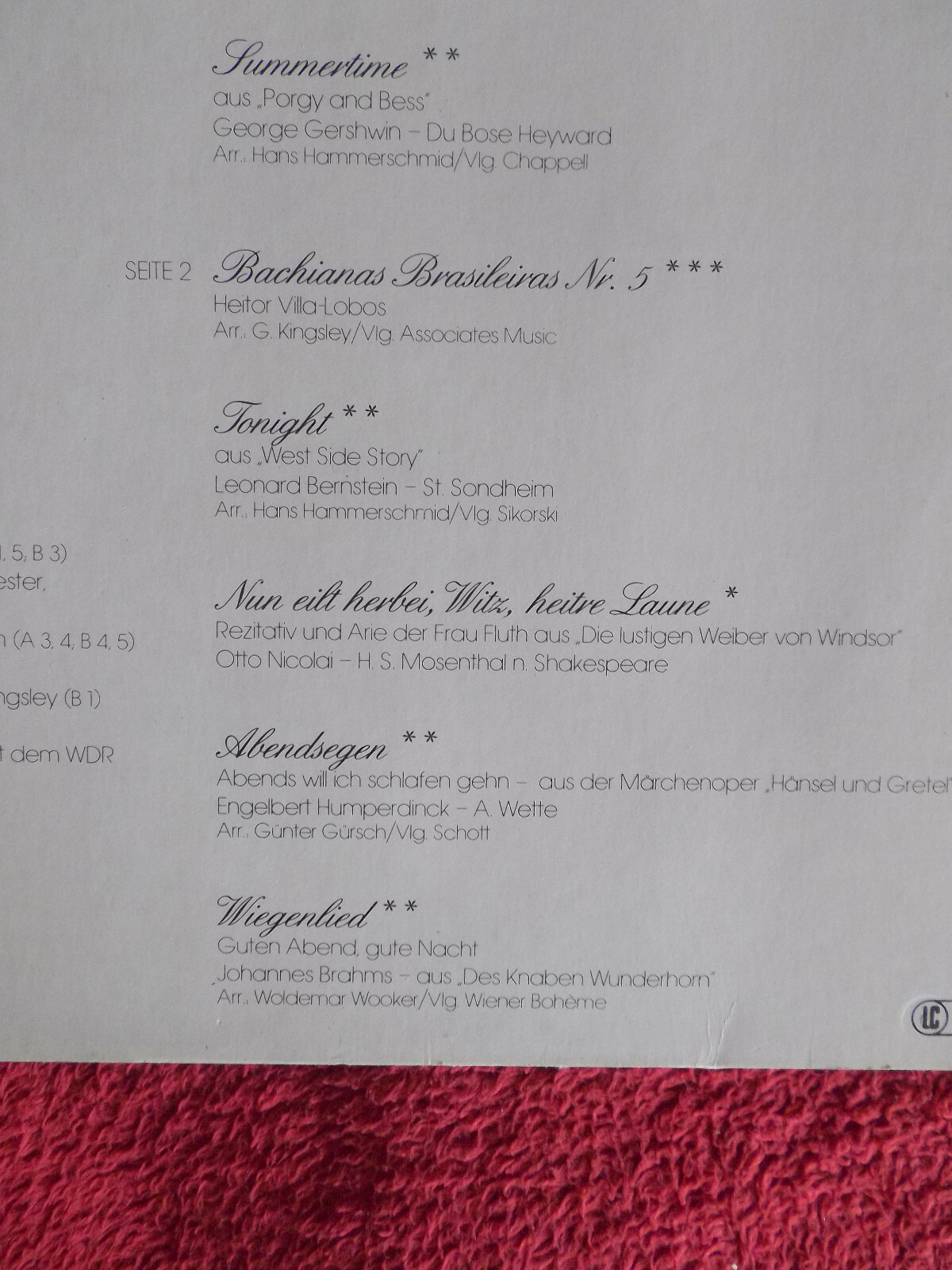 Julia Migenes – Wie es euch gefällt | Eurodisc Records LP, Bild 6
