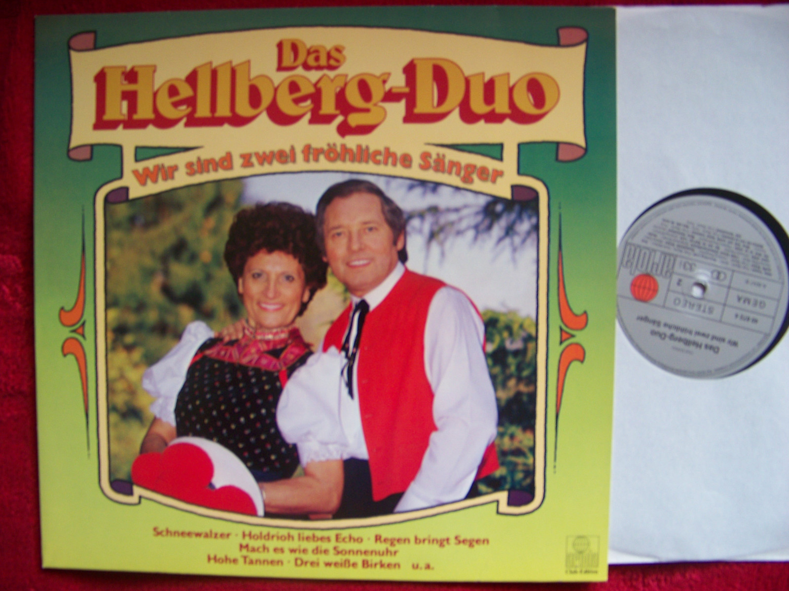 Das Hellberg-Duo – Wir sind zwei fröhliche Sänger (Ariola LP)