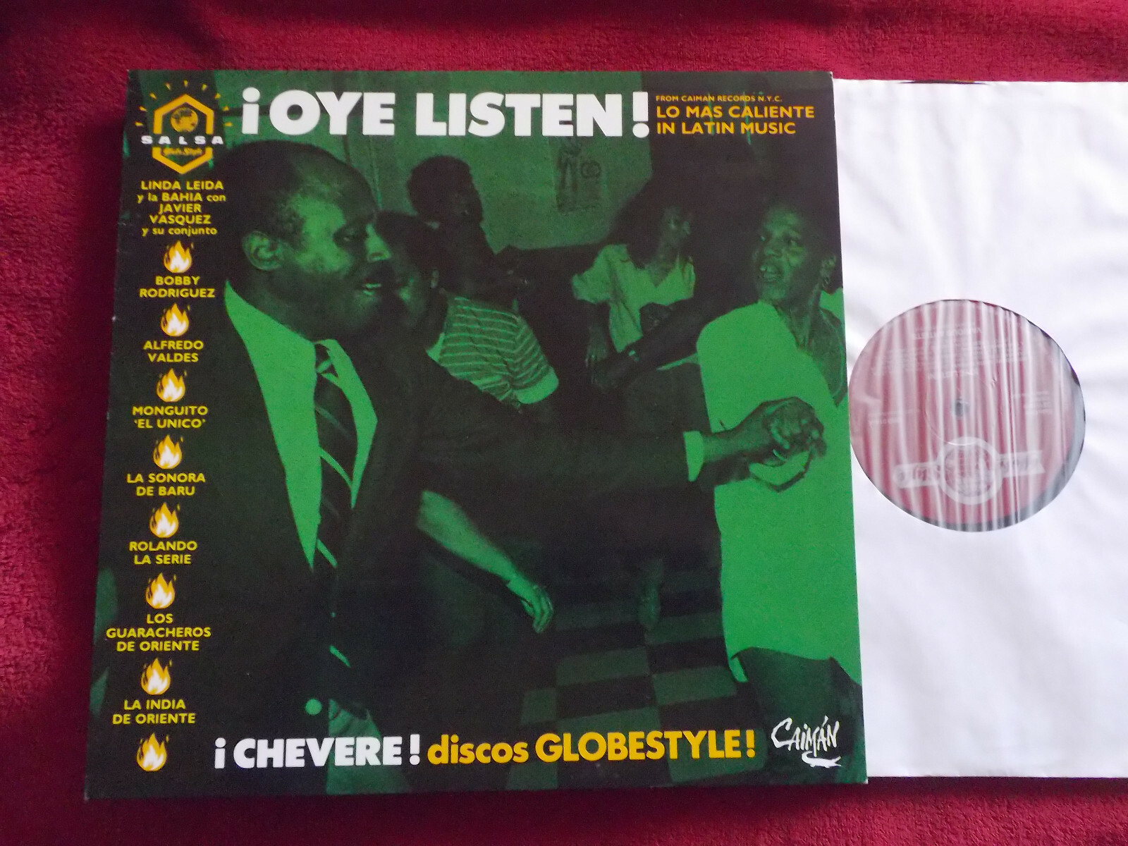 V.A. – Oye listen ! Lo mas caliente in latin music (LP, 1987)