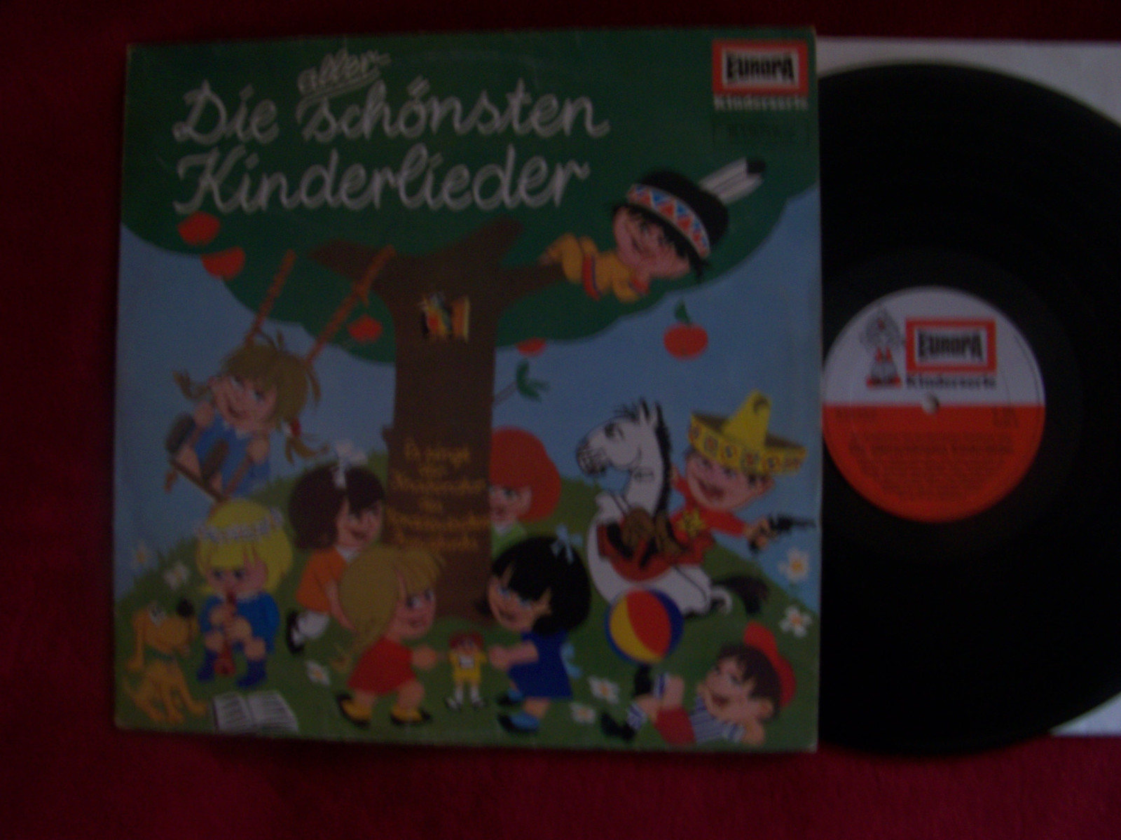 Die allerschönsten Kinderlieder – Europa Kinderserie LP