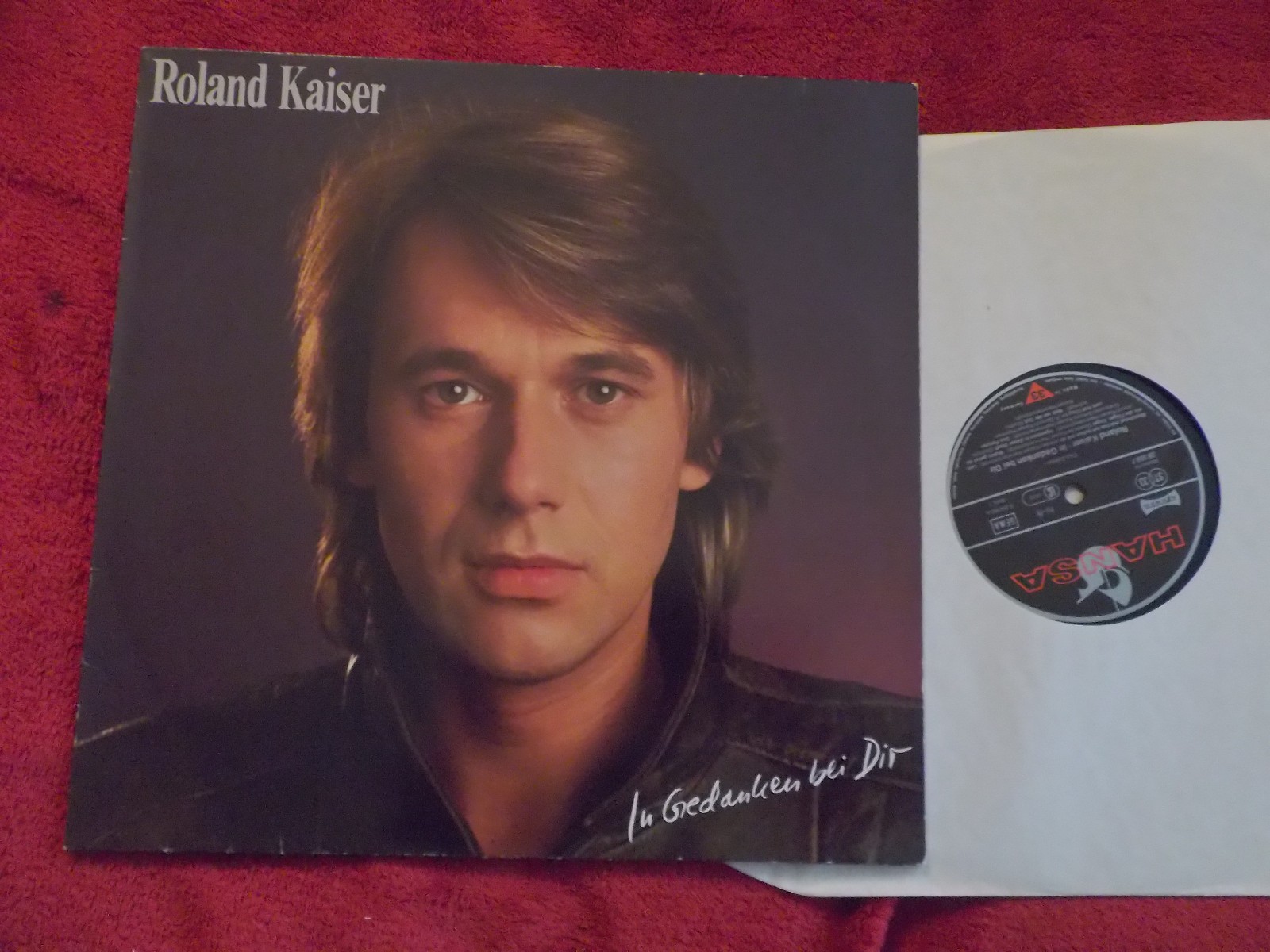Roland Kaiser – In Gedanken bei dir (LP, Hansa Records, 1982)