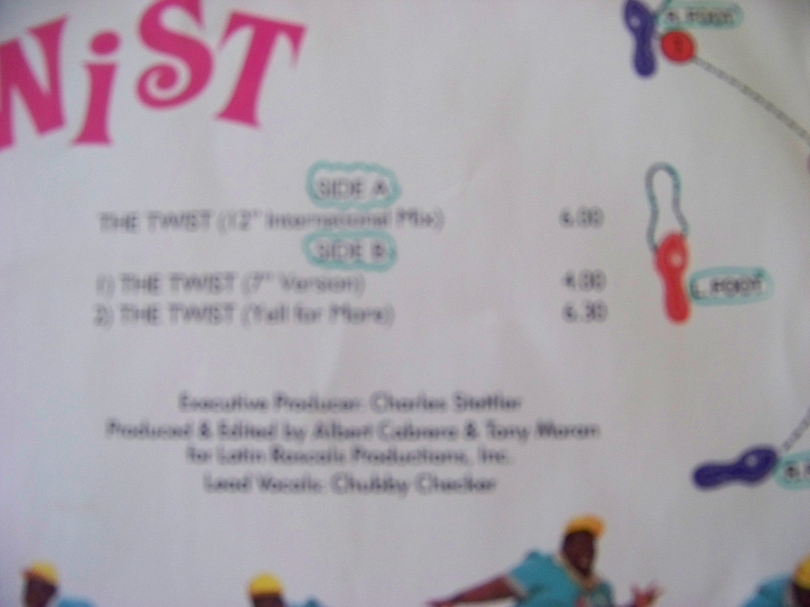 Fat Boys – The Twist (12" Maxi-Single), Bild 2