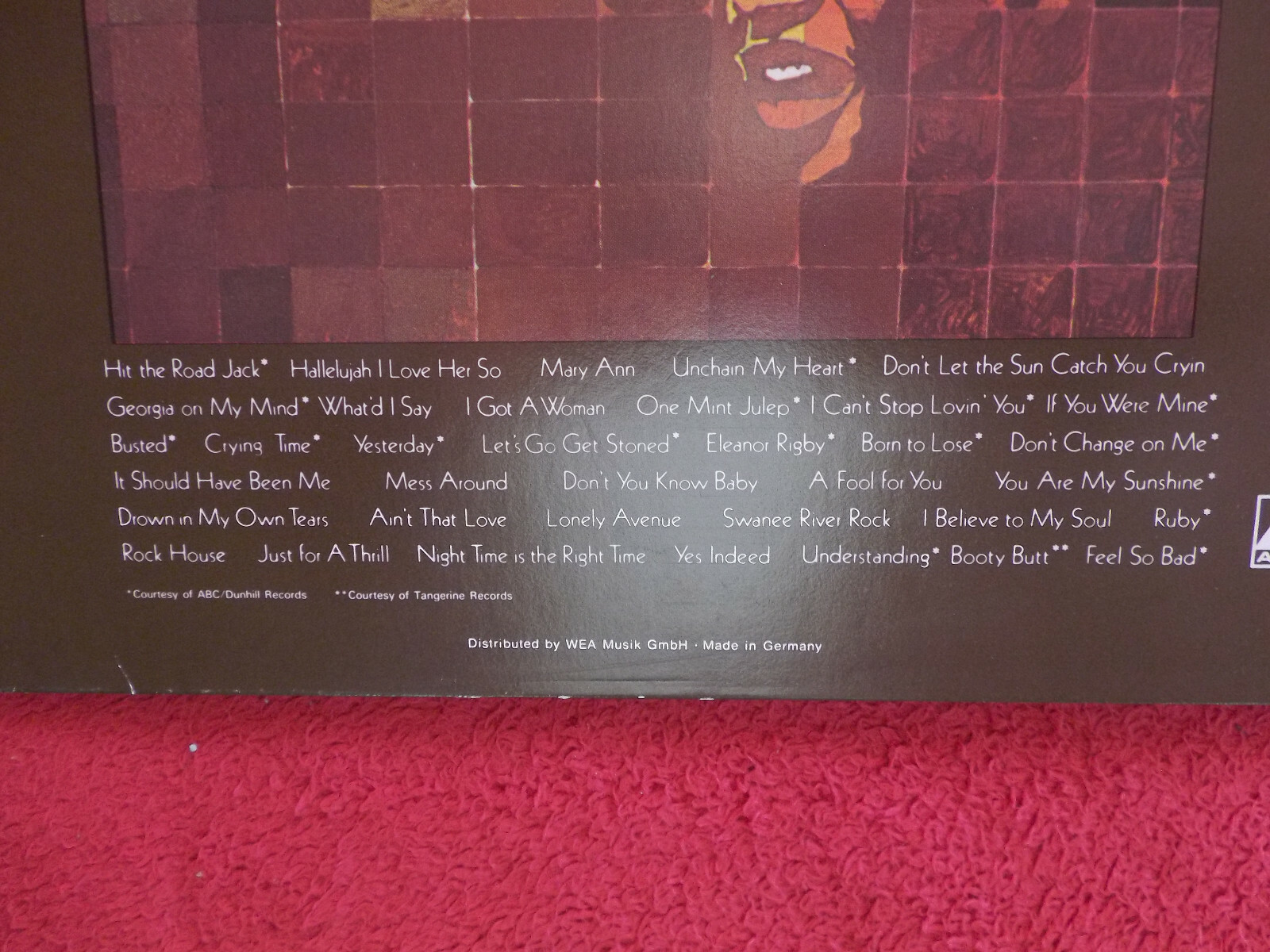 Ray Charles – A 25th Anniversary in Show Business: Salute to Ray Charles (Doppel-LP, 1971), Bild 5