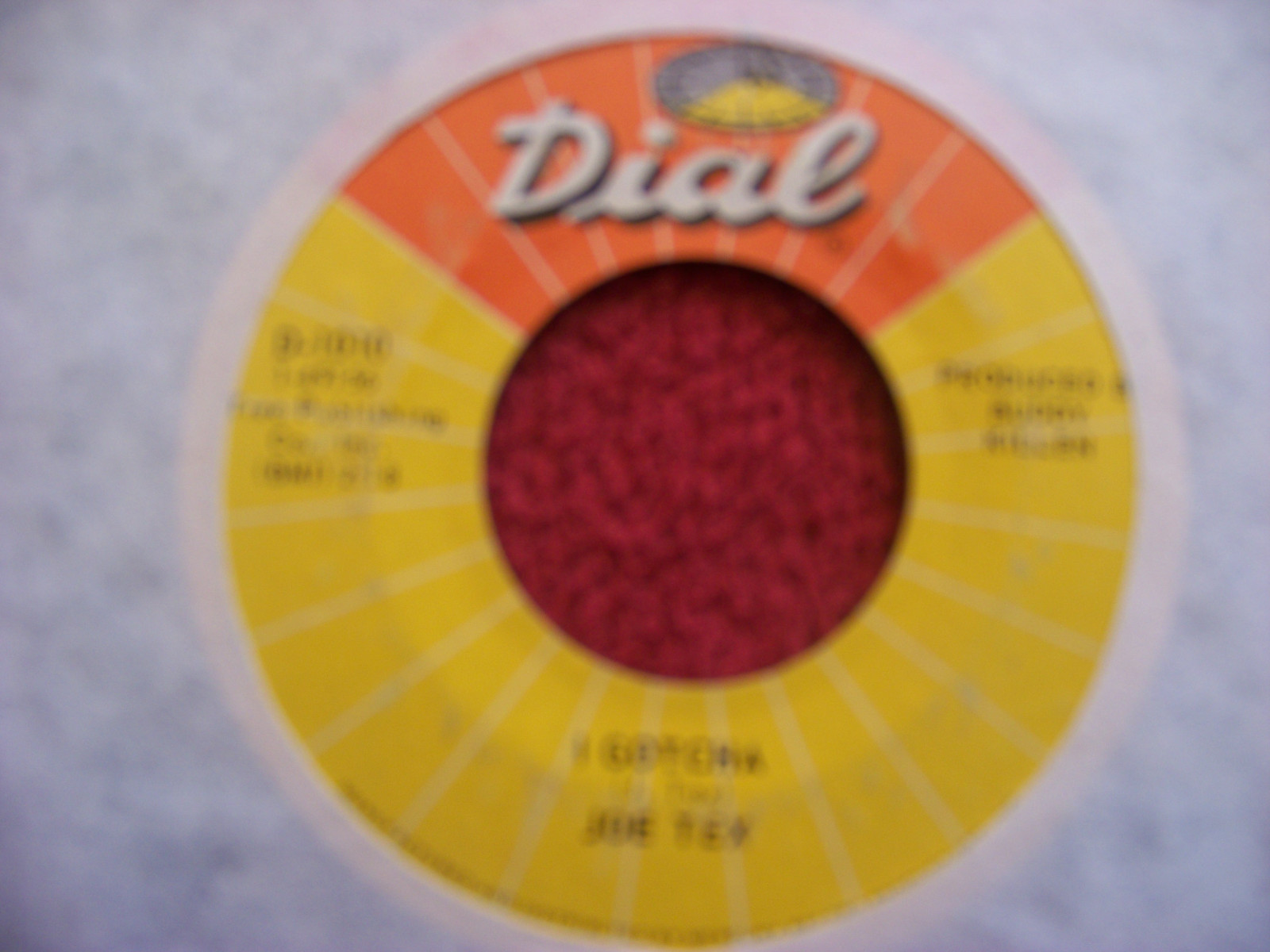 Joe Tex – I Gotcha / A Mother’s Prayer | Dial Records D - 1010