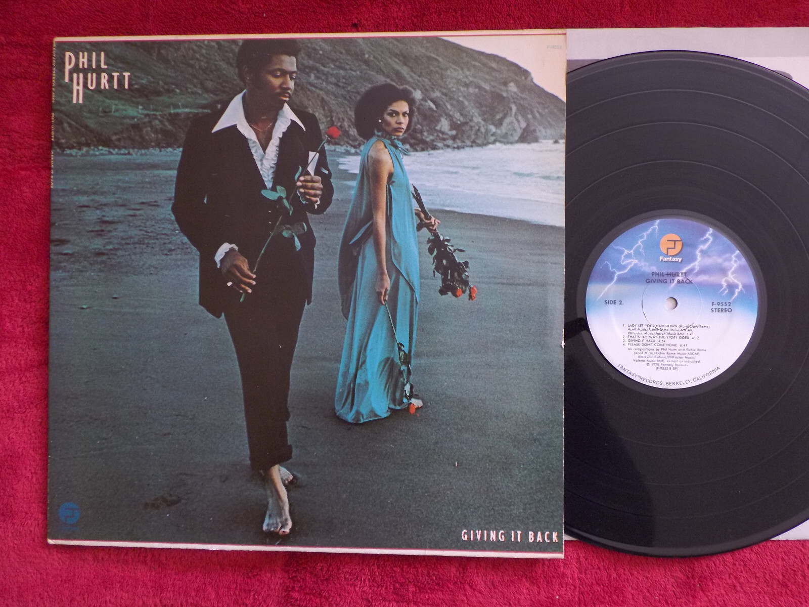 Phil Hurtt – Giving It Back, Fantasy Records F-9552, US-LP (1978)