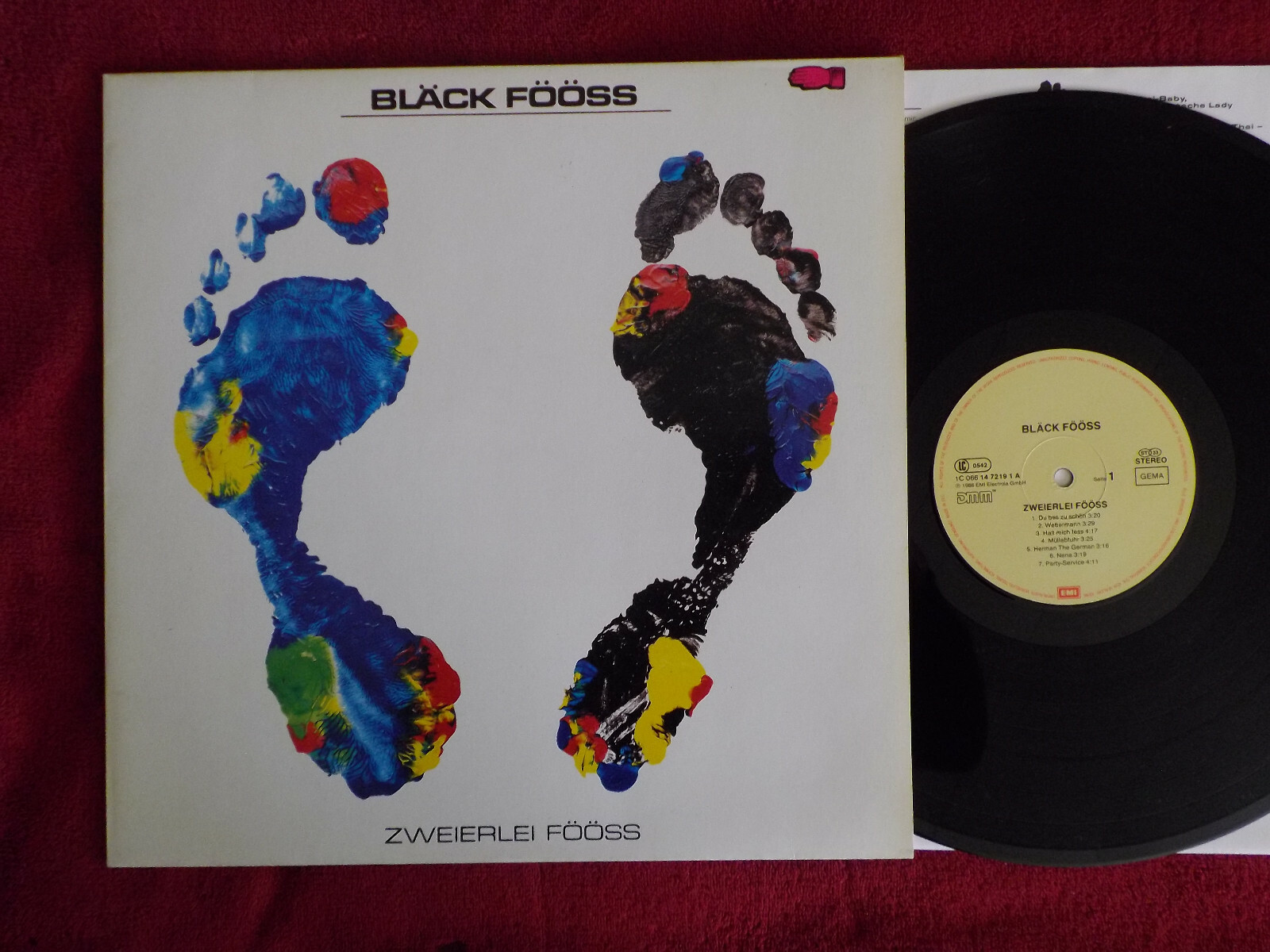 Bläck Fööss – Zweierlei Fööss · EMI · LP, 1986