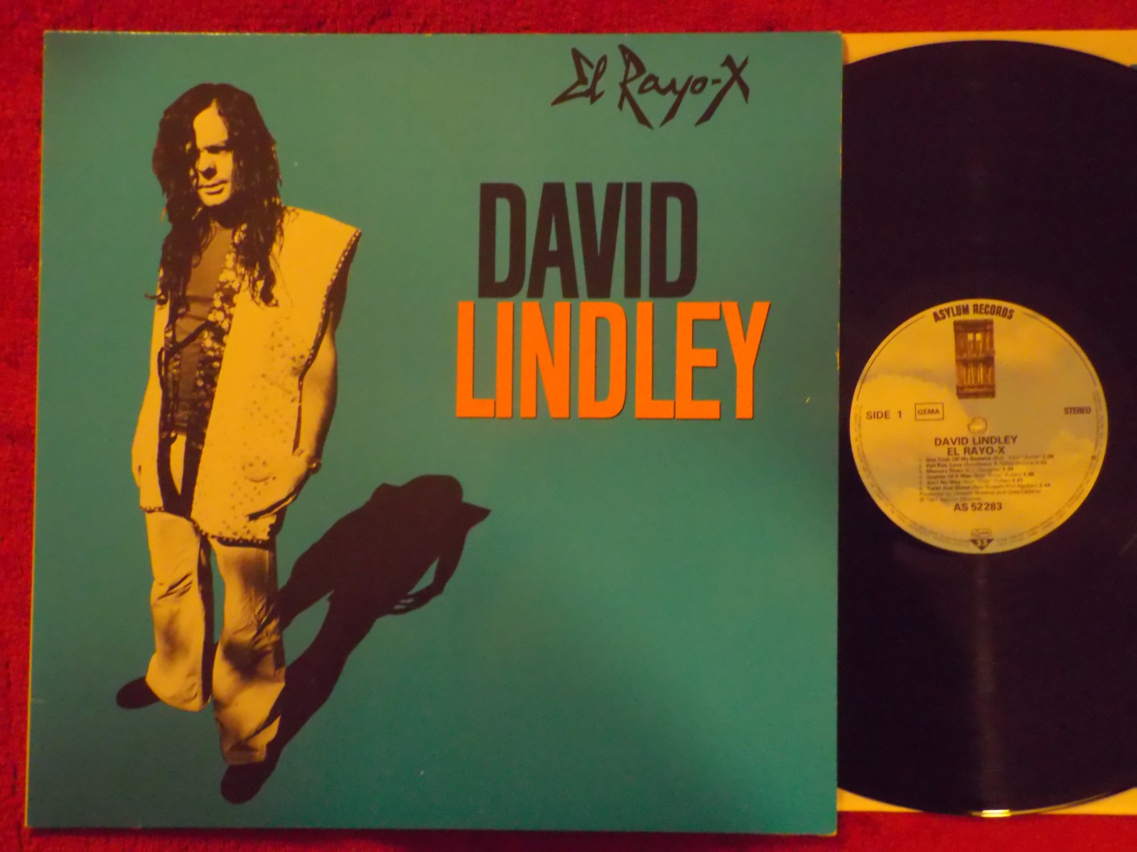 David Lindley – El Rayo-X | Asylum Records, AS 52 283, LP