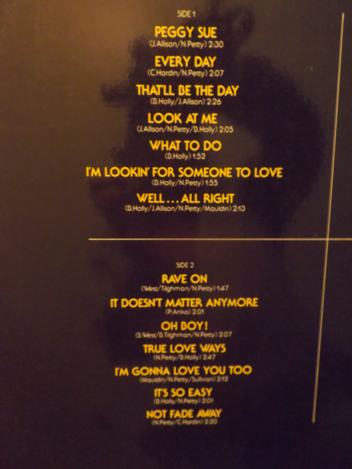 Buddy Holly – Star Gold | deutsche Double-LP, MCA Coral Records, 1976, Bild 4