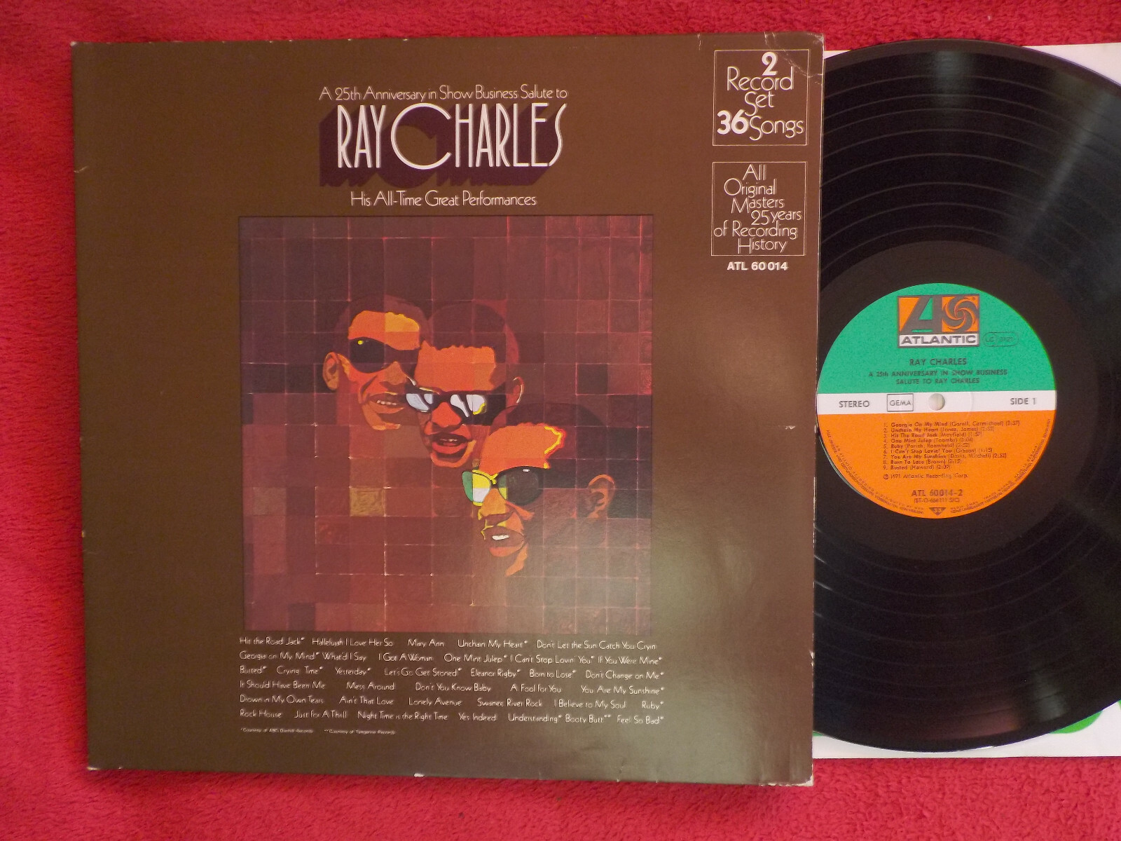Ray Charles – A 25th Anniversary in Show Business: Salute to Ray Charles (Doppel-LP, 1971)