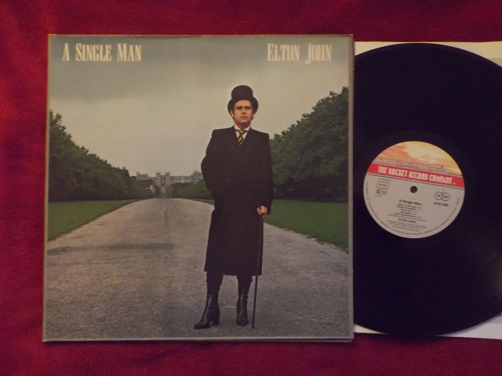 Elton John – A Single Man | LP, Rocket Record Company, 1978