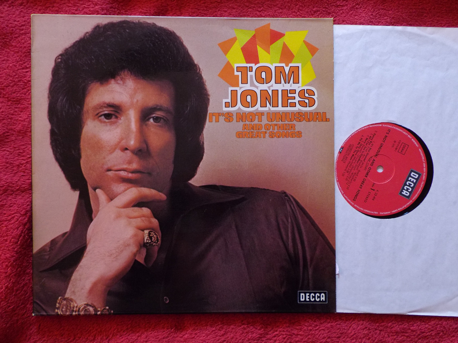 Tom Jones – It´s not unusual and other great songs (Decca LP, 1975)