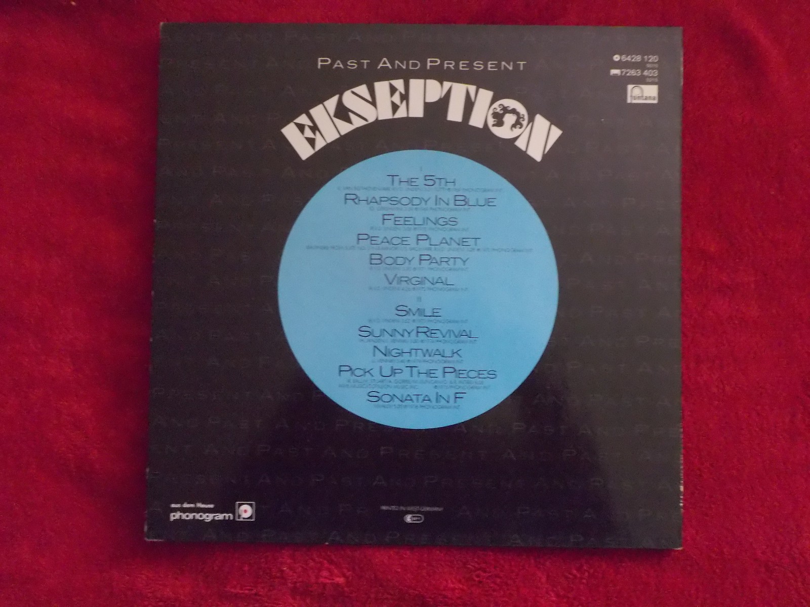 Ekseption – Past and Present | Fontana LP, Bild 2
