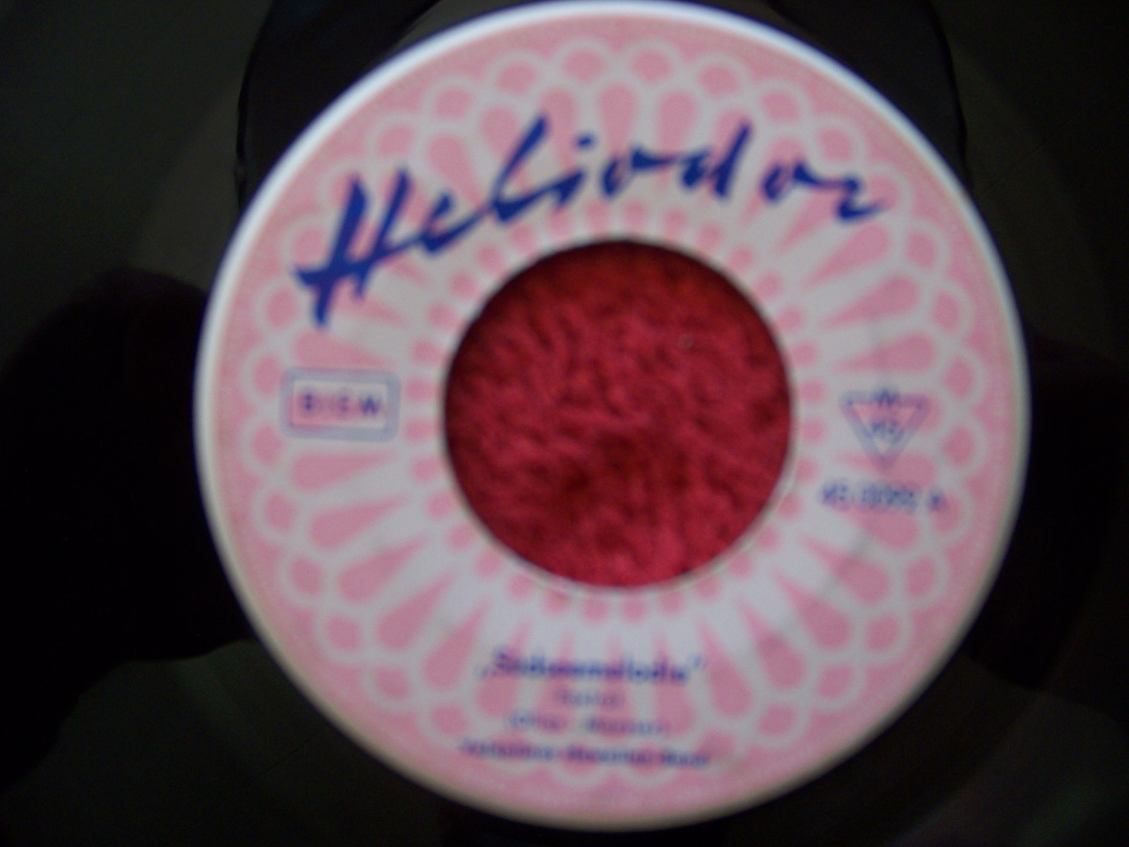 Valentinos Hawaiian-Band – Südseemelodie / Vergiß mich nie, Karolin (Heliodor Records 45 0092)