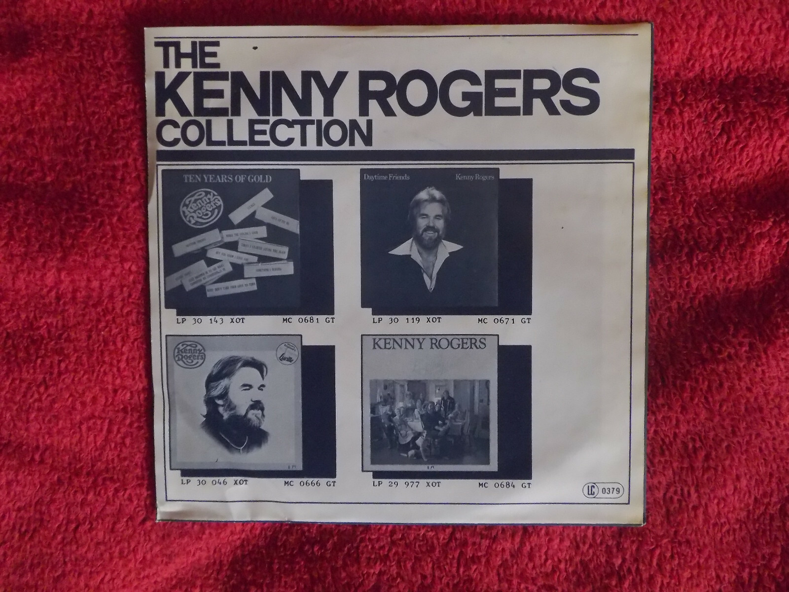 Kenny Rogers – Love or Something Like It / Starting Again (7″ Single, 1978), Bild 3