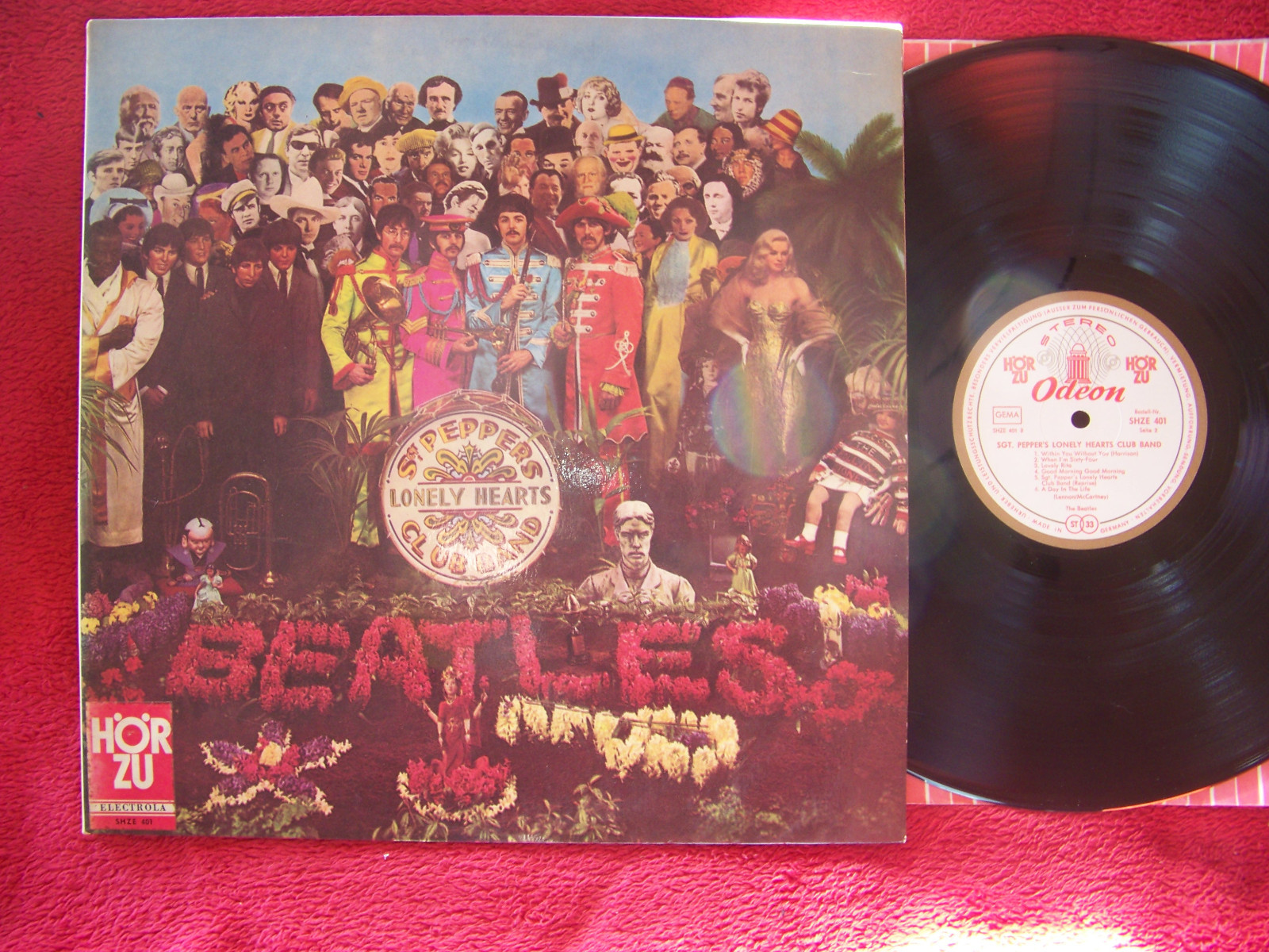 The Beatles – Sgt. Pepper’s Lonely Hearts Club Band | Odeon / HörZu | 1967
