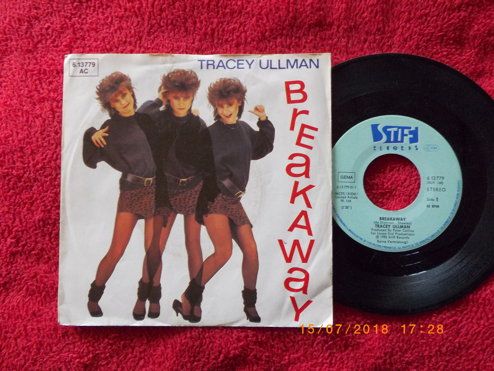 Tracey Ullman – Breakaway / Dancing in the dark (7-Inch-Single)