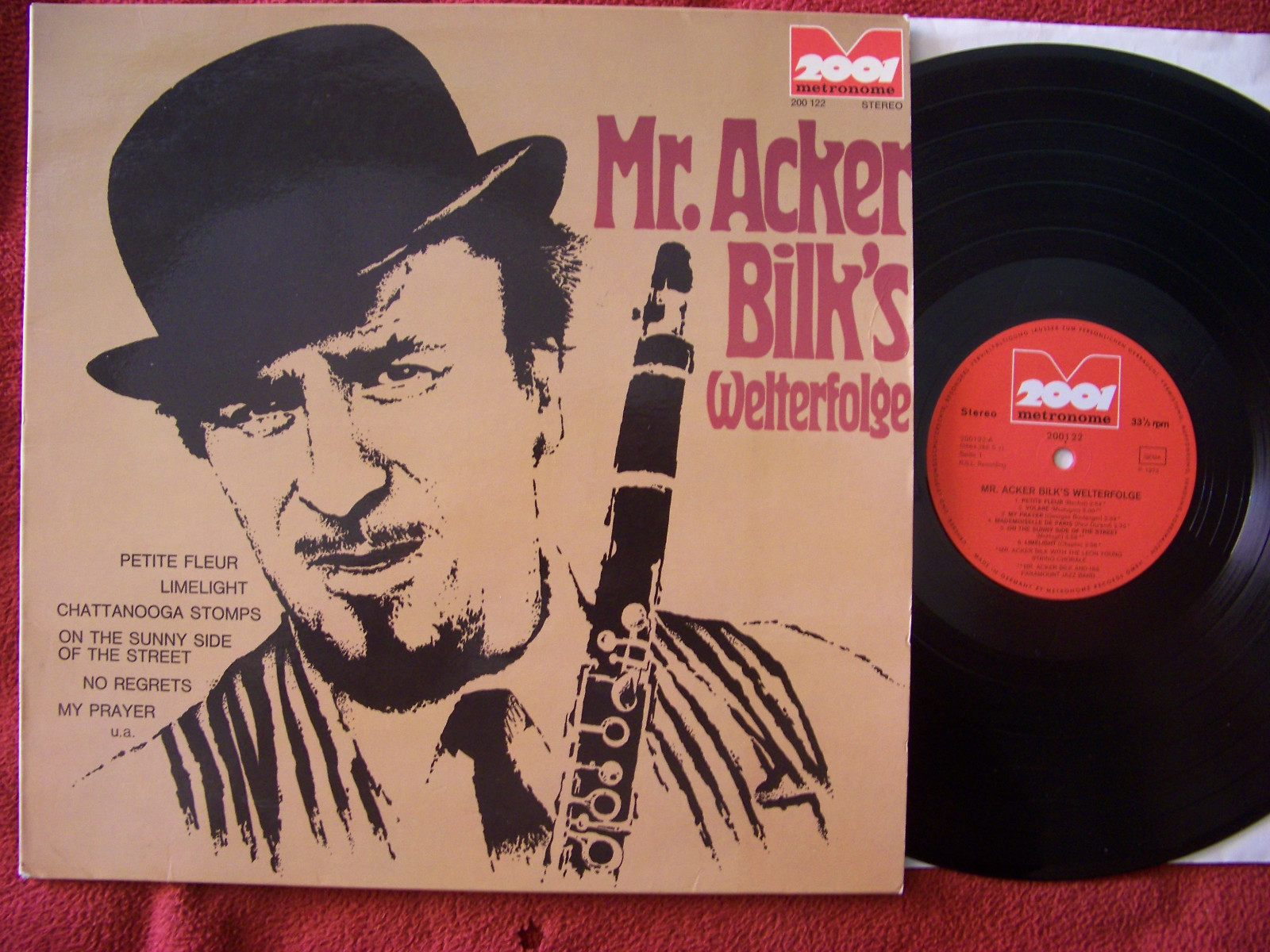 Mr. Acker Bilk – Mr. Acker Bilk´s Welterfolge (LP, Metronome, 1973)