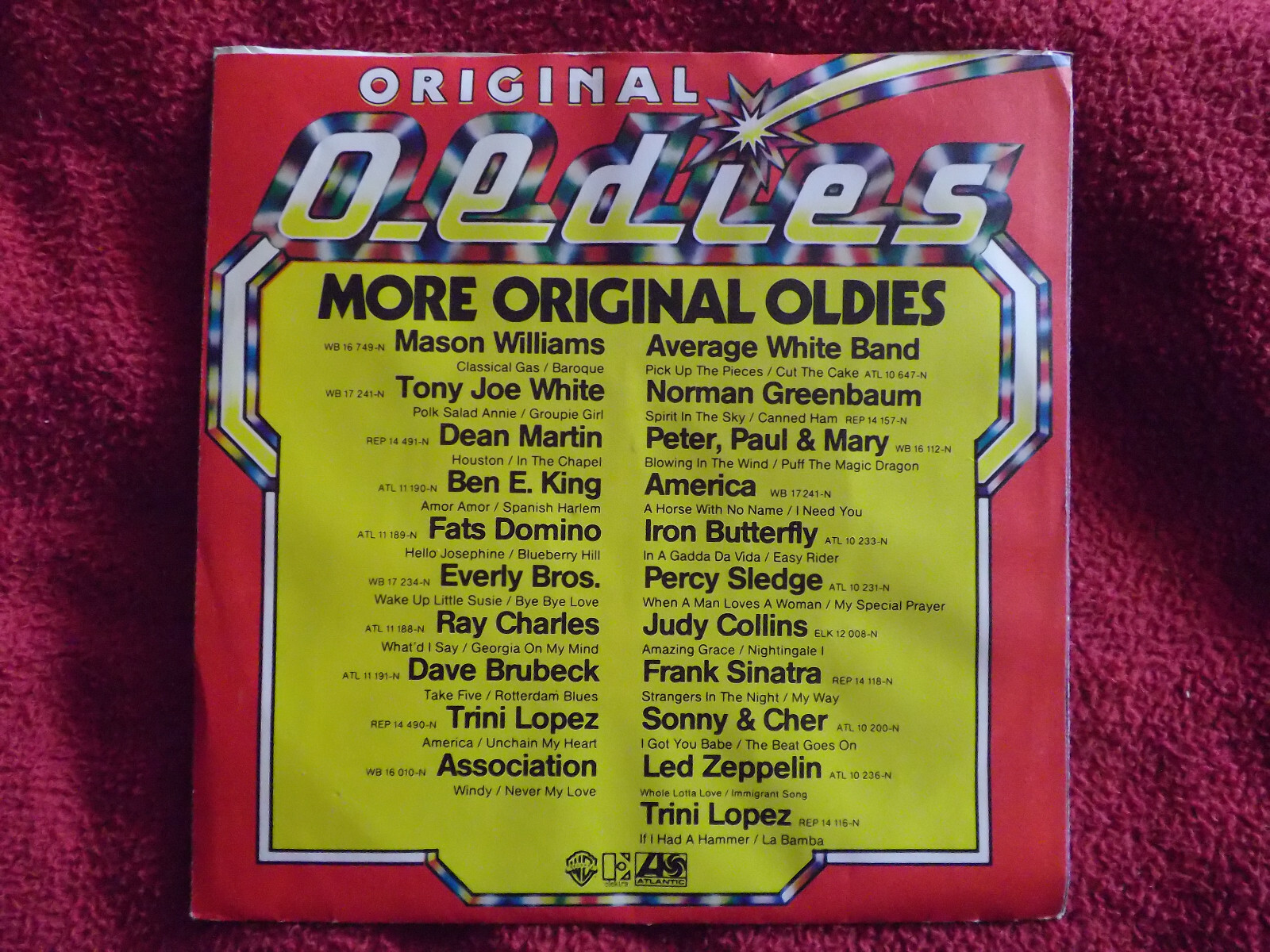Sonny & Cher – I Got You Babe / The Beat Goes On (45er, Atlantic Records, ATL 10 200, Deutschland 1979), Bild 2