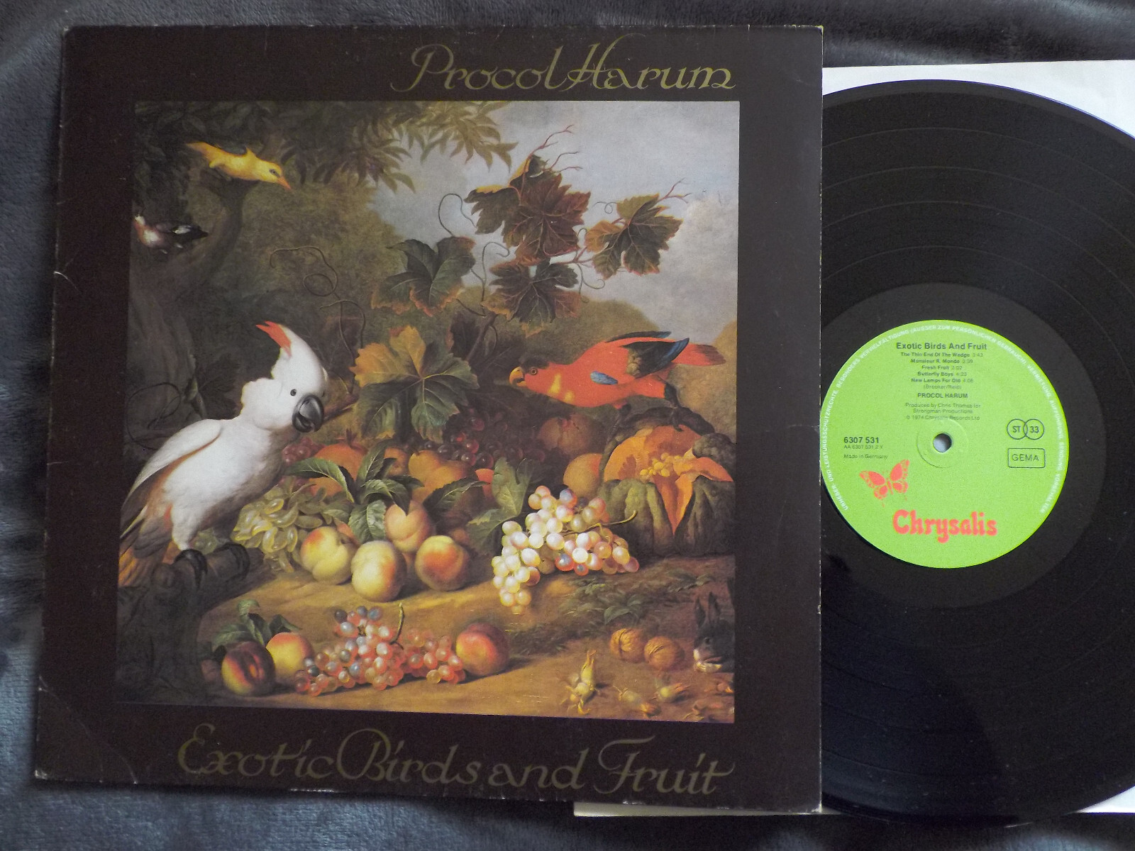 Procol Harum – Exotic Birds and Fruit (LP, Chrysalis Records)