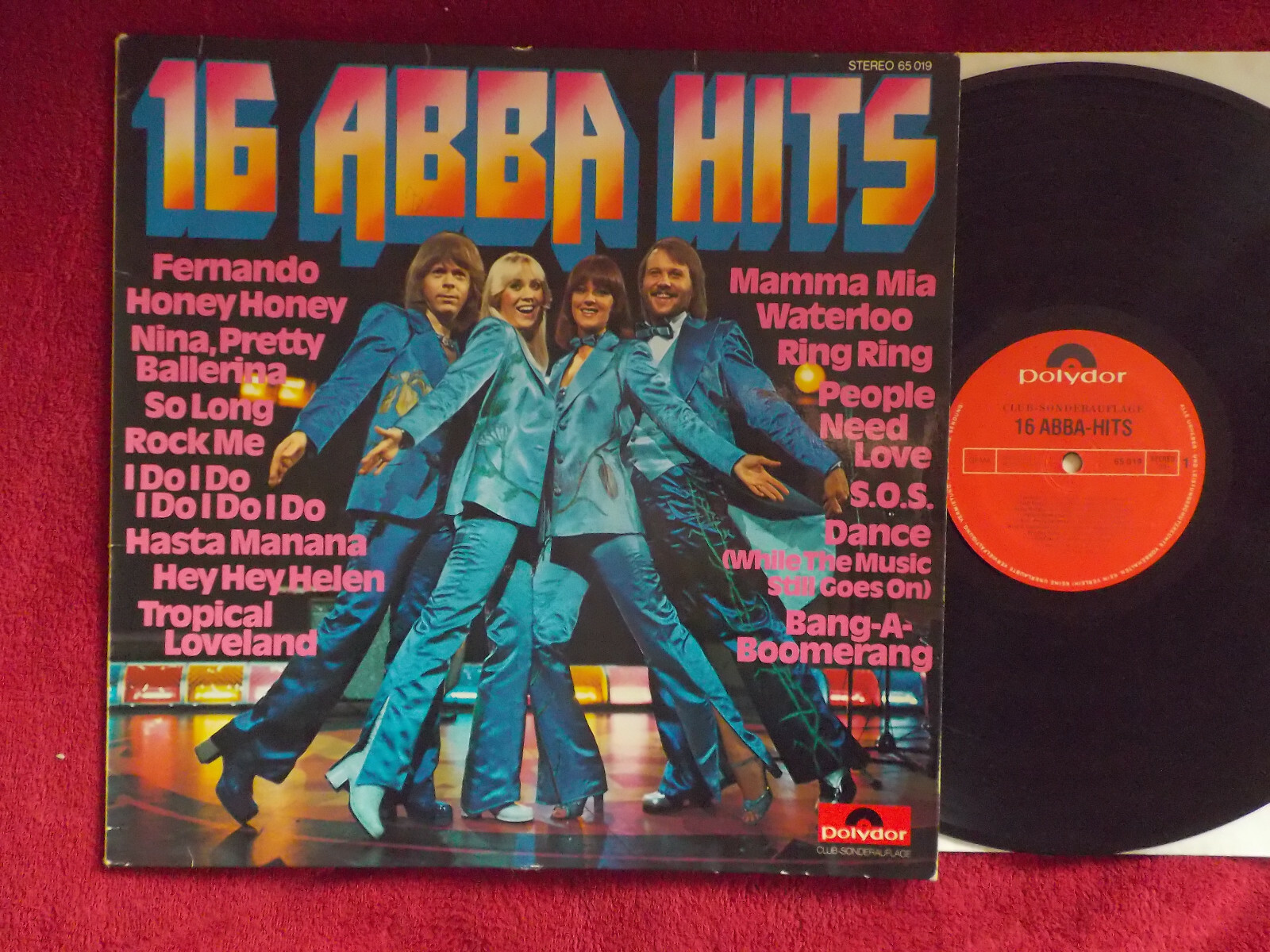 ABBA – 16 Abba Hits | Polydor Records Club-Sonderauflage
