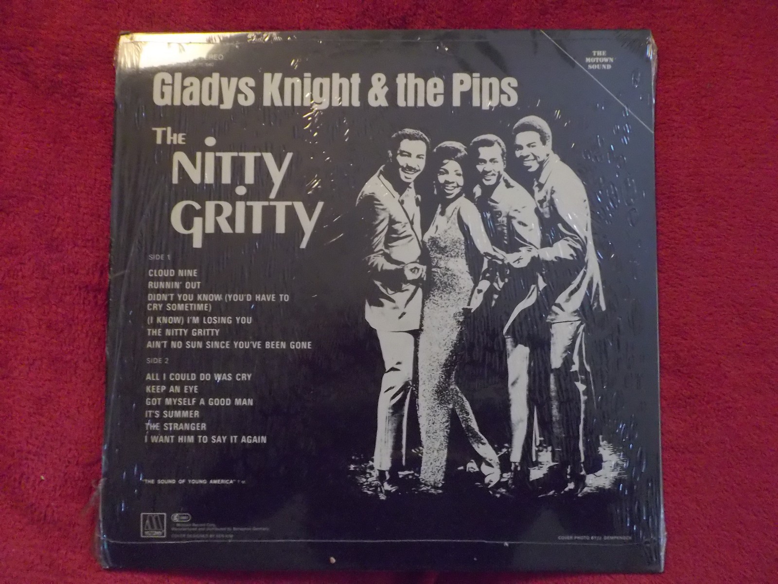 Gladys Knight & The Pips – Nitty Gritty (LP, Motown / Bellaphon Records), Bild 2