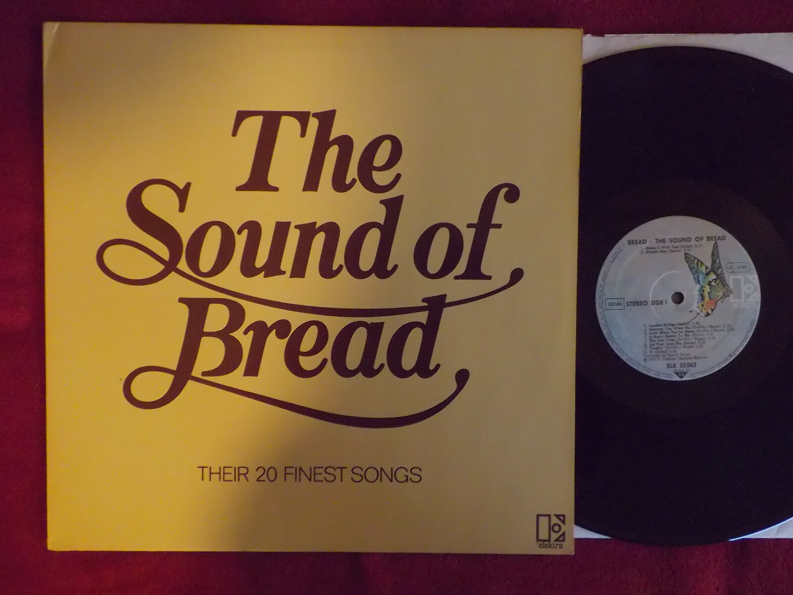 Bread – The Sound of Bread: Their 20 Finest Songs (LP, 1977)