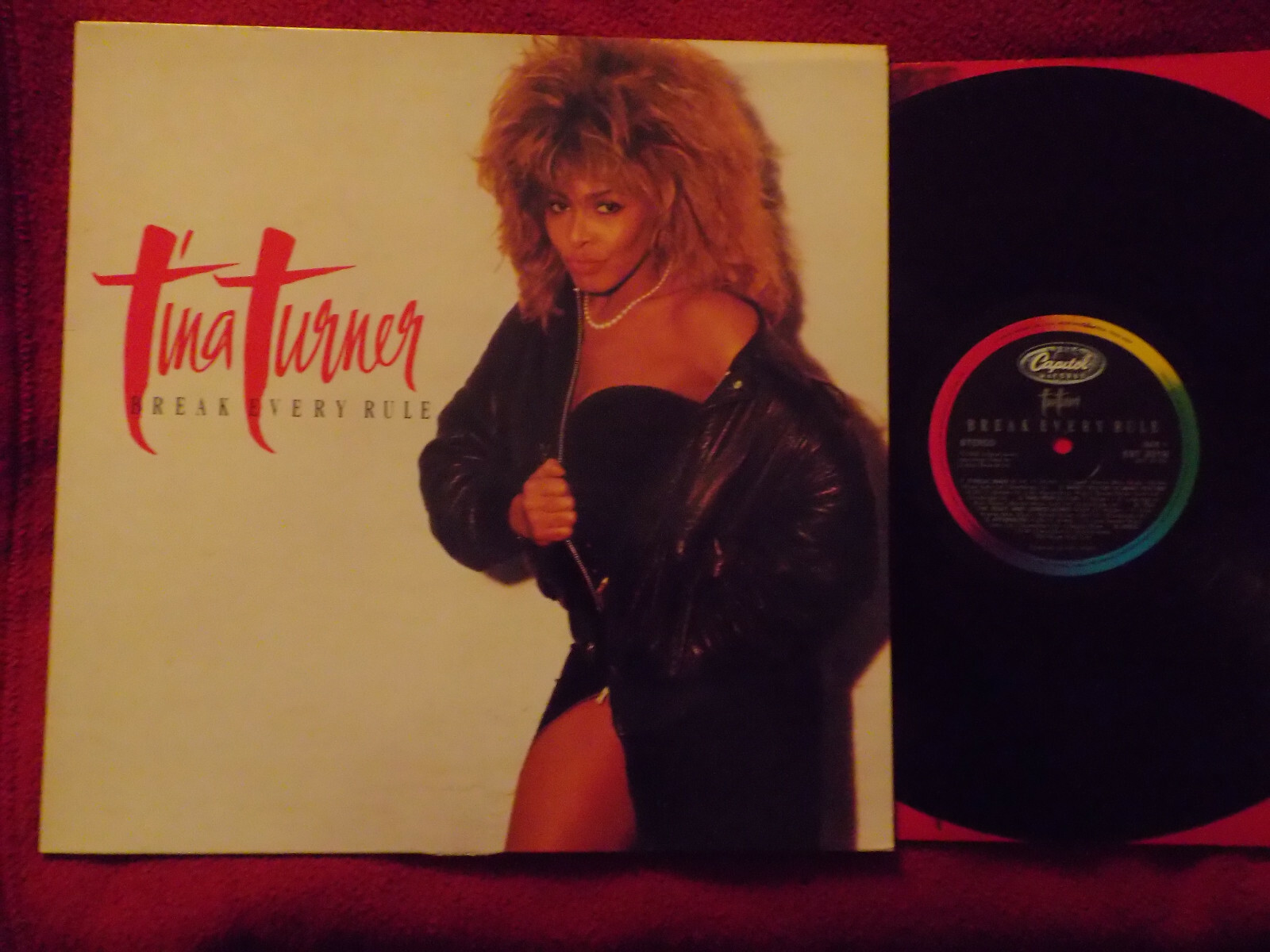 Tina Turner – Break Every Rule (LP, Capitol Records, 1986)