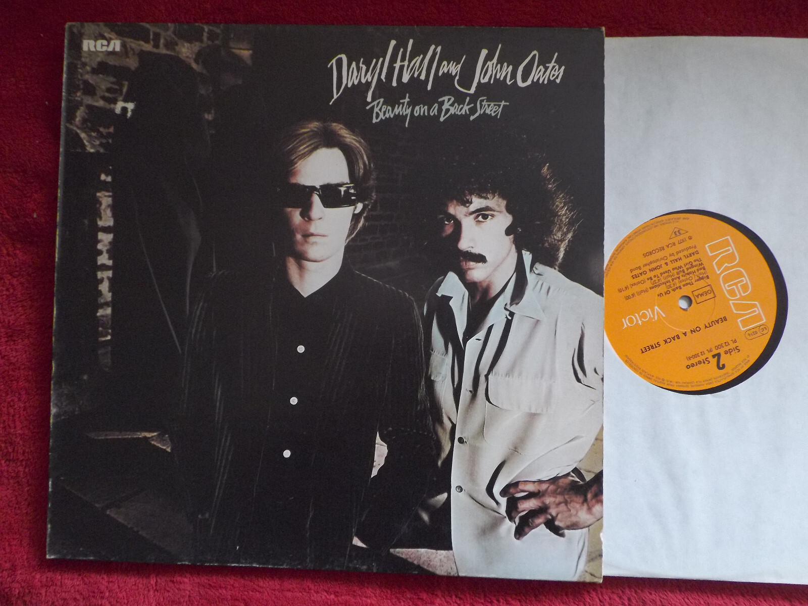 Daryl Hall & John Oates – Beauty on a Back Street, LP (RCA Records, PL 12 300, Deutschland, 1977)
