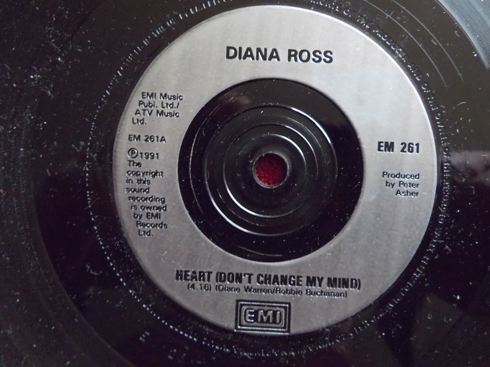 Diana Ross – Heart (Don´t change my mind) / Endless love | EMI EM 261