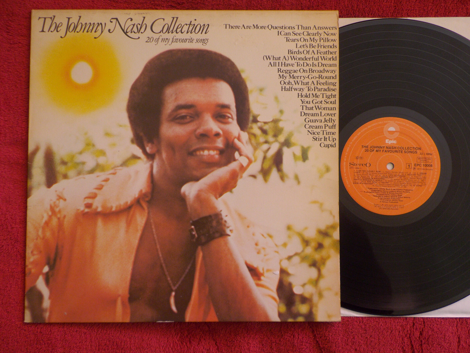 Johnny Nash – The Johnny Nash Collection (Epic Records, EPC  10008, Niederlande, 1977)
