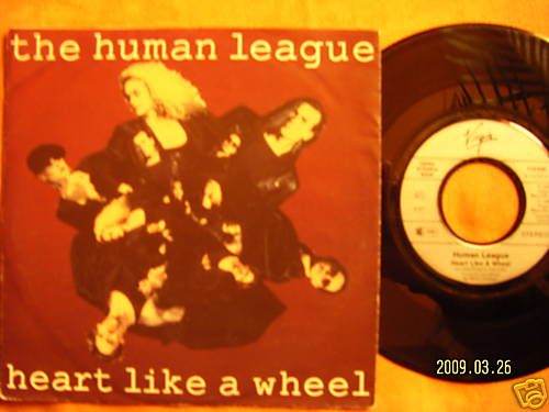 The Human League – Heart like a wheel / Rebound | Virgin Records 113 520