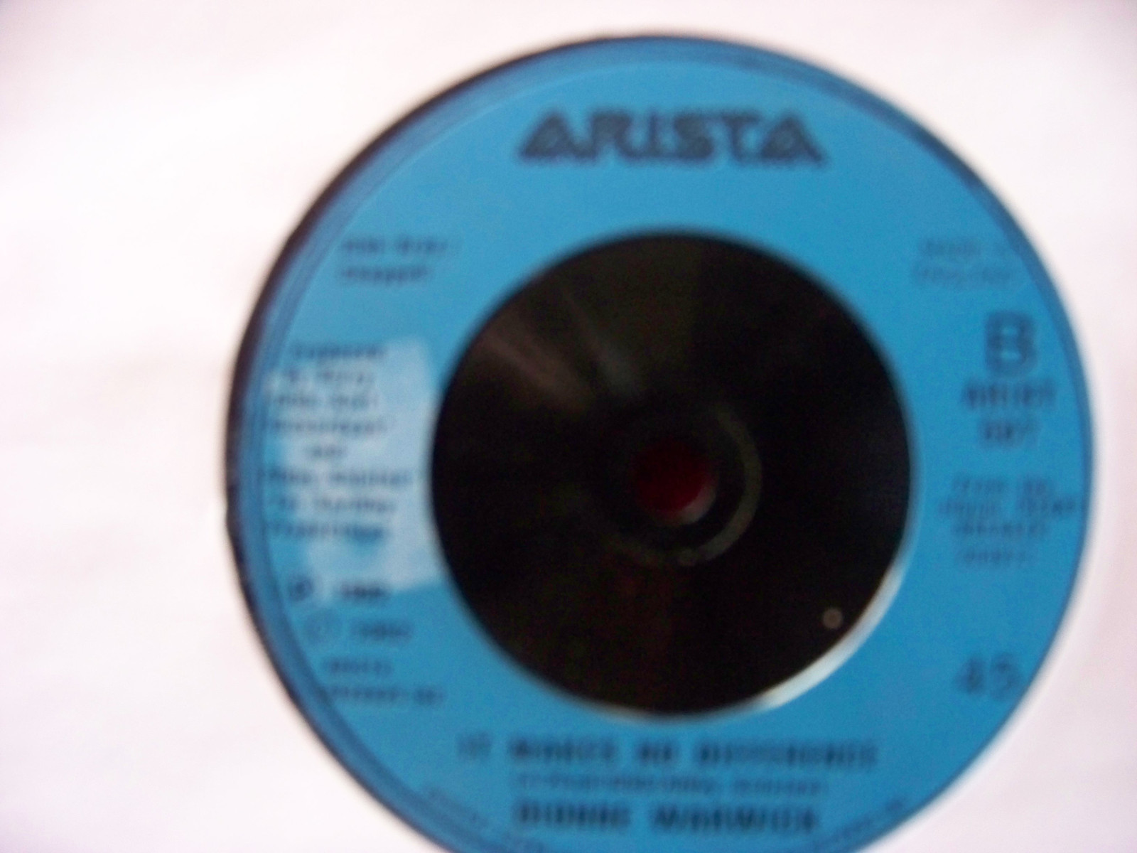 Dionne Warwick – All the Love in the World / It Makes No Difference (Single, 1982), Bild 2