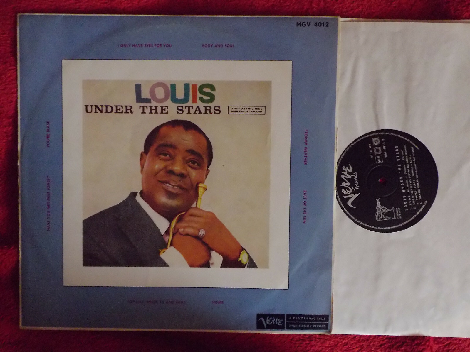 Louis Armstrong – Louis under the stars (LP)