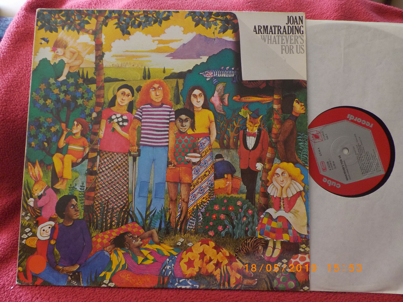 Joan Armatrading – Whatever´s for us | Cube Records, LP, Deutschland, 1972