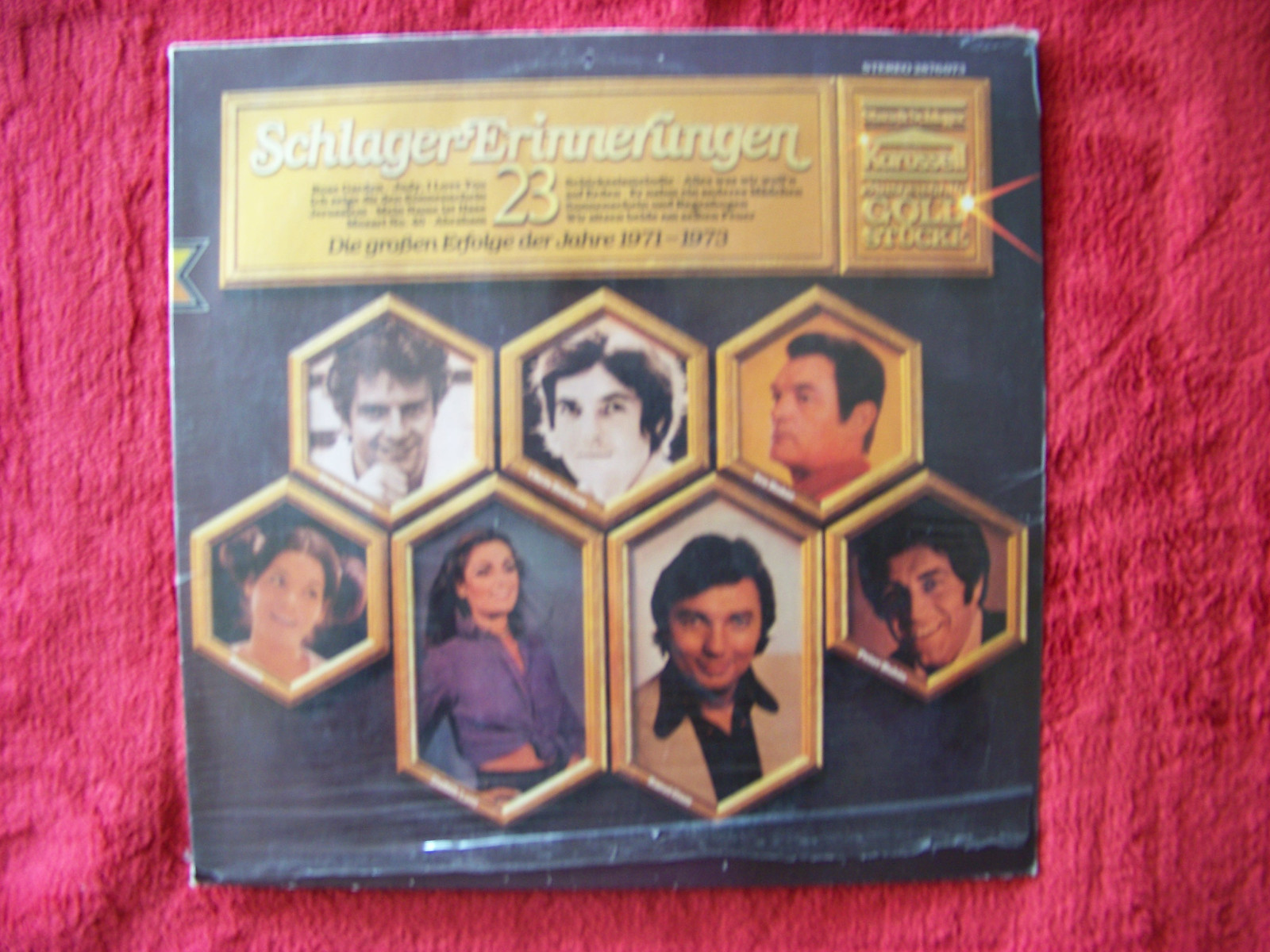 Schlager – Erinnerungen 23: Die großen Erfolge der Jahre 1971–1973 (LP)