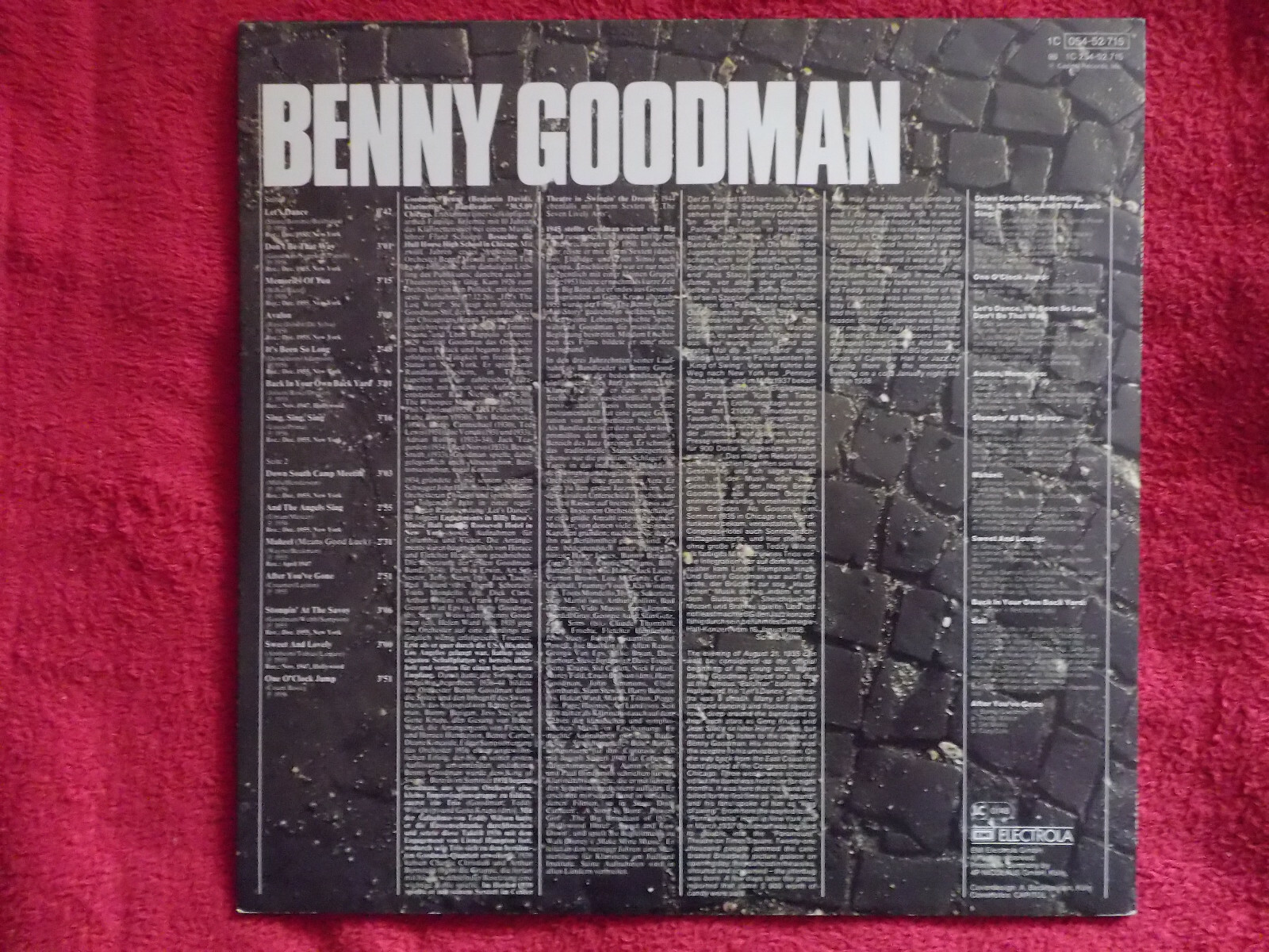 Benny Goodman – Swing Goes On, Vol. 6 | Capitol Records LP, Bild 2