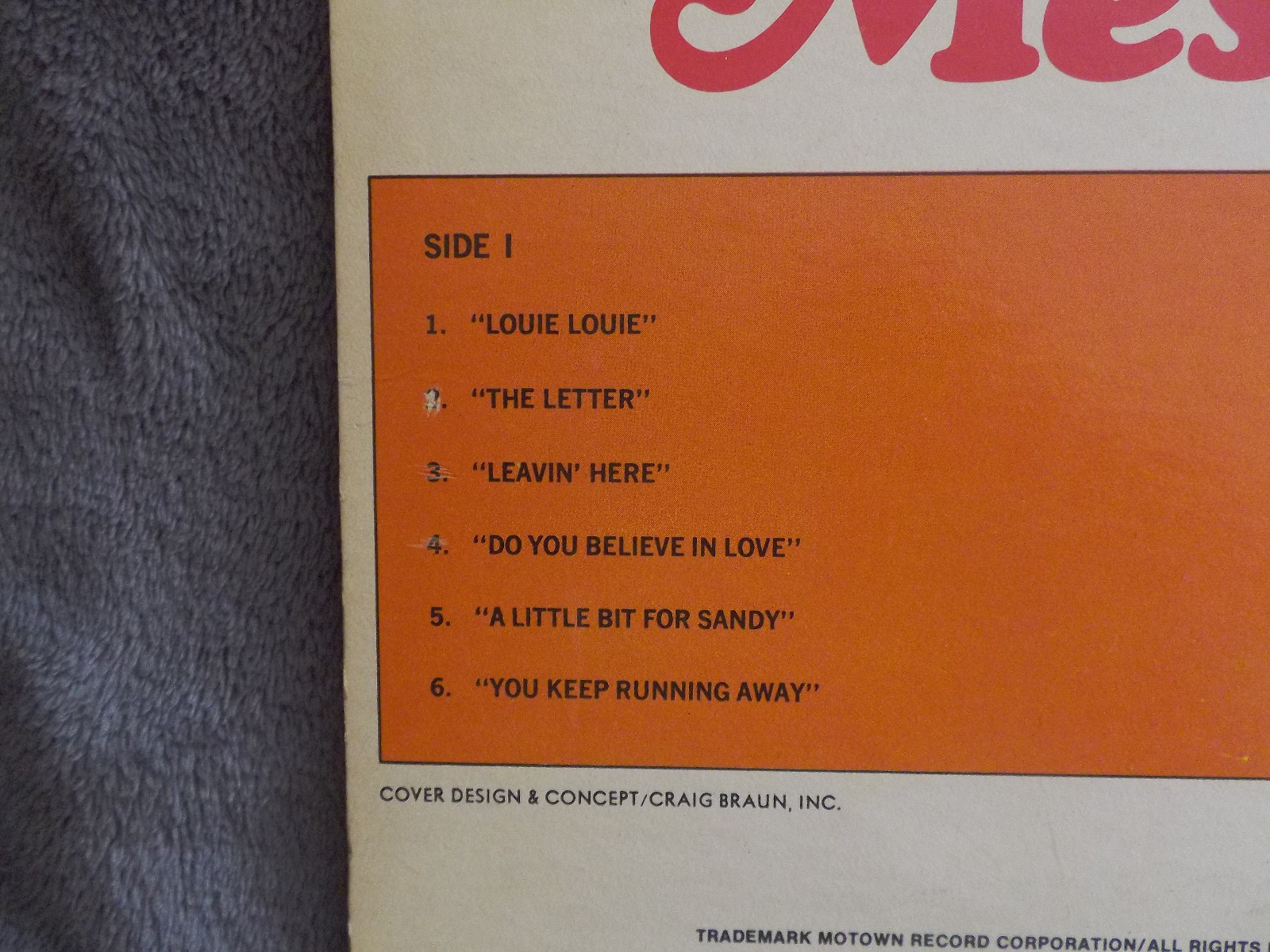 The Messengers – The Messengers | Rare Earth Records RS 509, USA 1969, LP, Bild 4