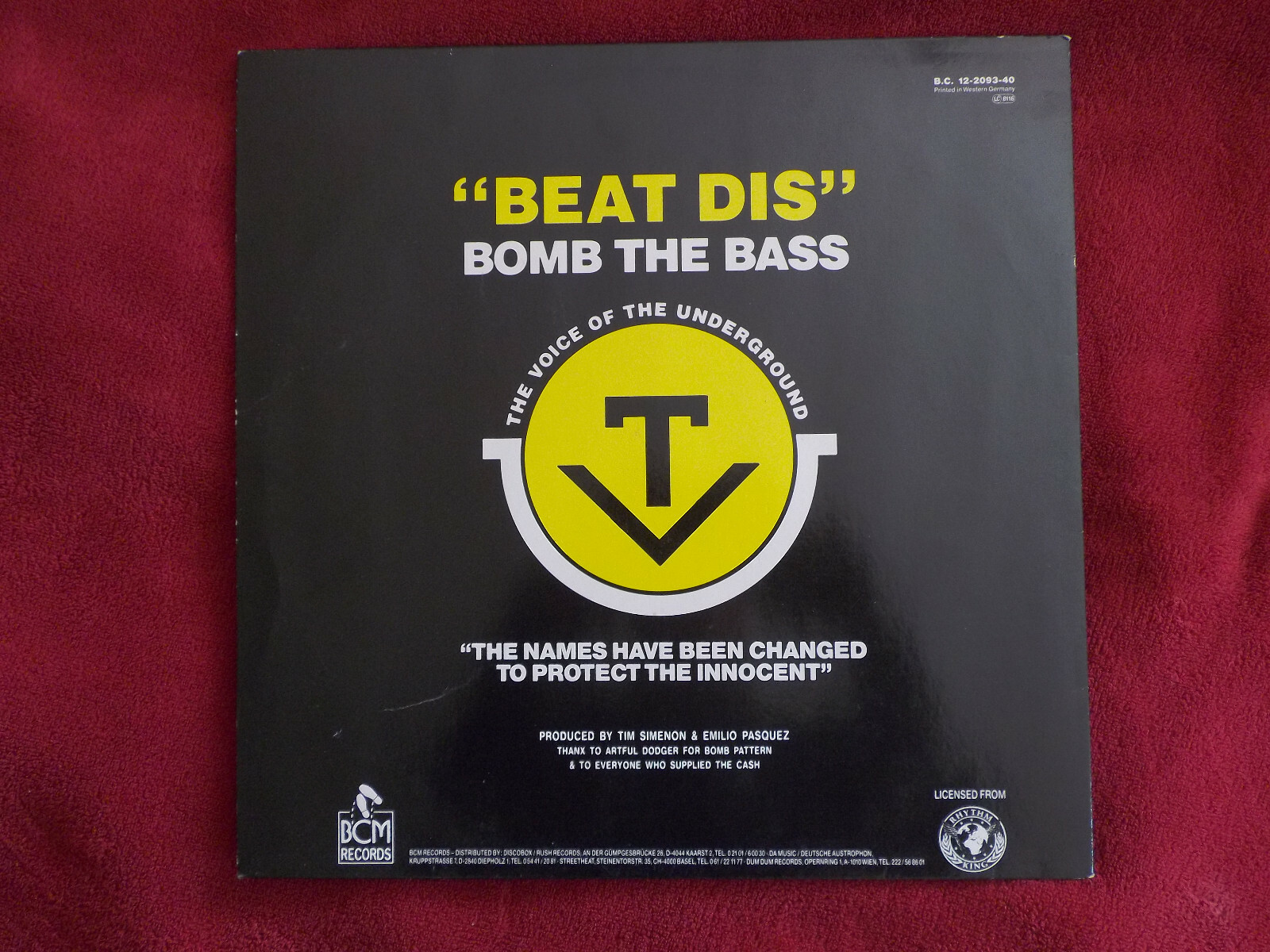 V.A. – Acid Nation: The Ultimate Acid Trax · Mini-LP, Bild 2