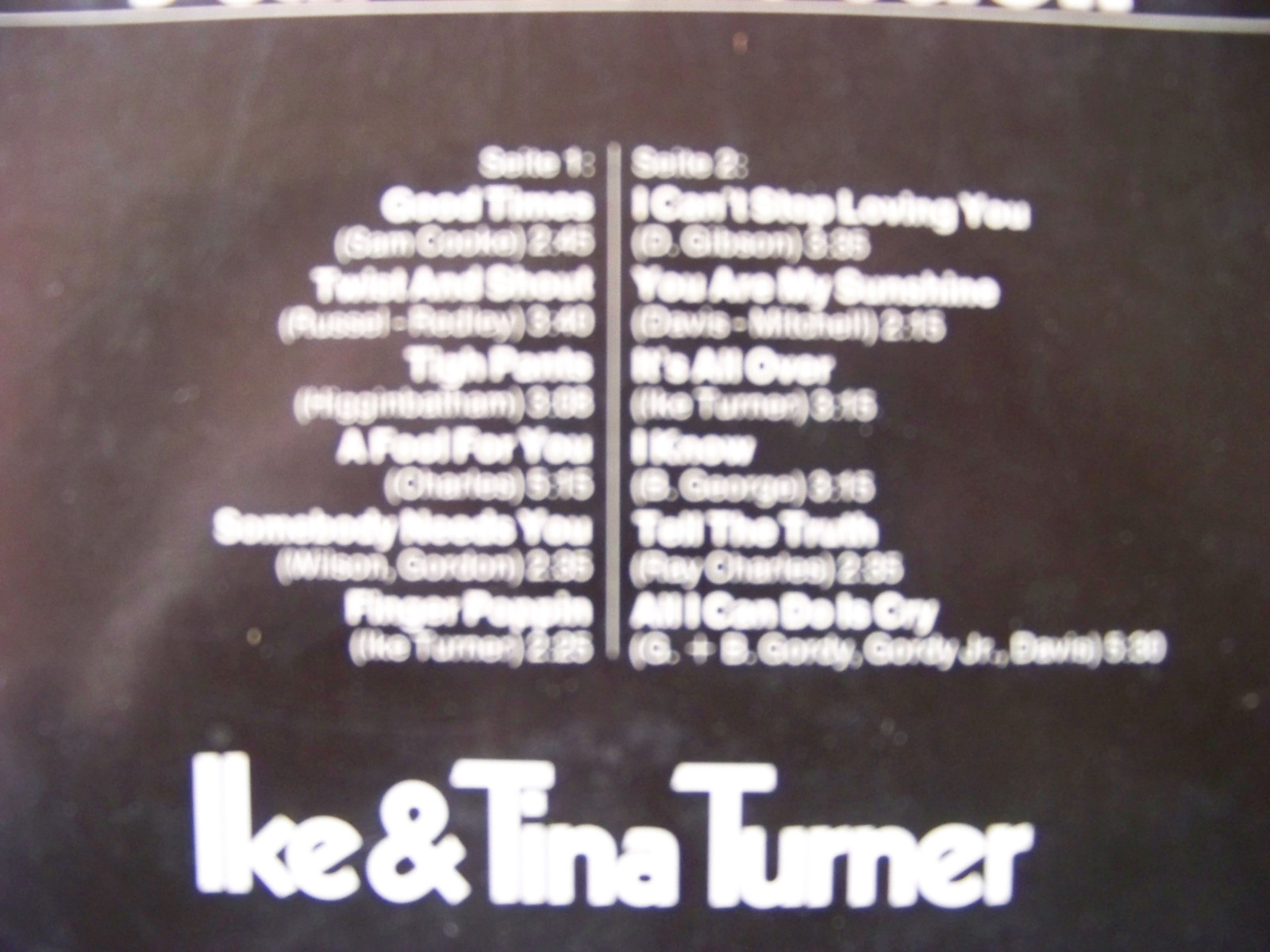 Ike & Tina Turner – Star-Collection | Midi / WEA, MID 26 002 (1972), Bild 3