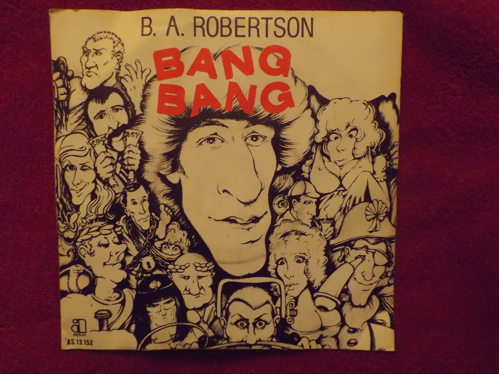 B.A. Robertson – Bang bang / B side the C side (Single), Bild 4