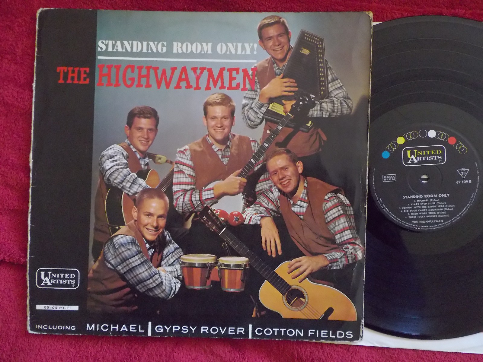 The Highwaymen – Standing room only ! | LP, United Artists Records, 1962