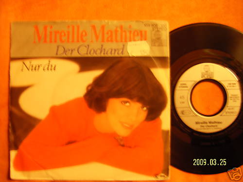 Mireille Mathieu – Der Clochard / Nur du (Ariola, 103 909, 1988)