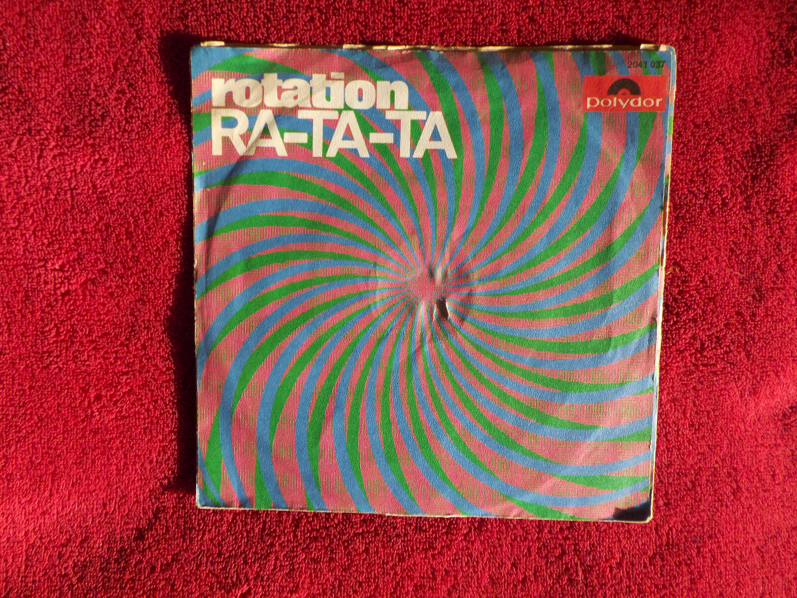 Rotation – Ra-Ta-Ta / Rotation · Polydor 2041 037 · Deutsche 7″-Single, Bild 2
