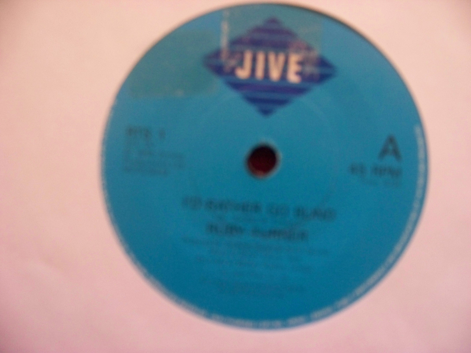 Ruby Turner – I´d rather go blind / I´m livin´ life of love (Jive Records, RTS 1)