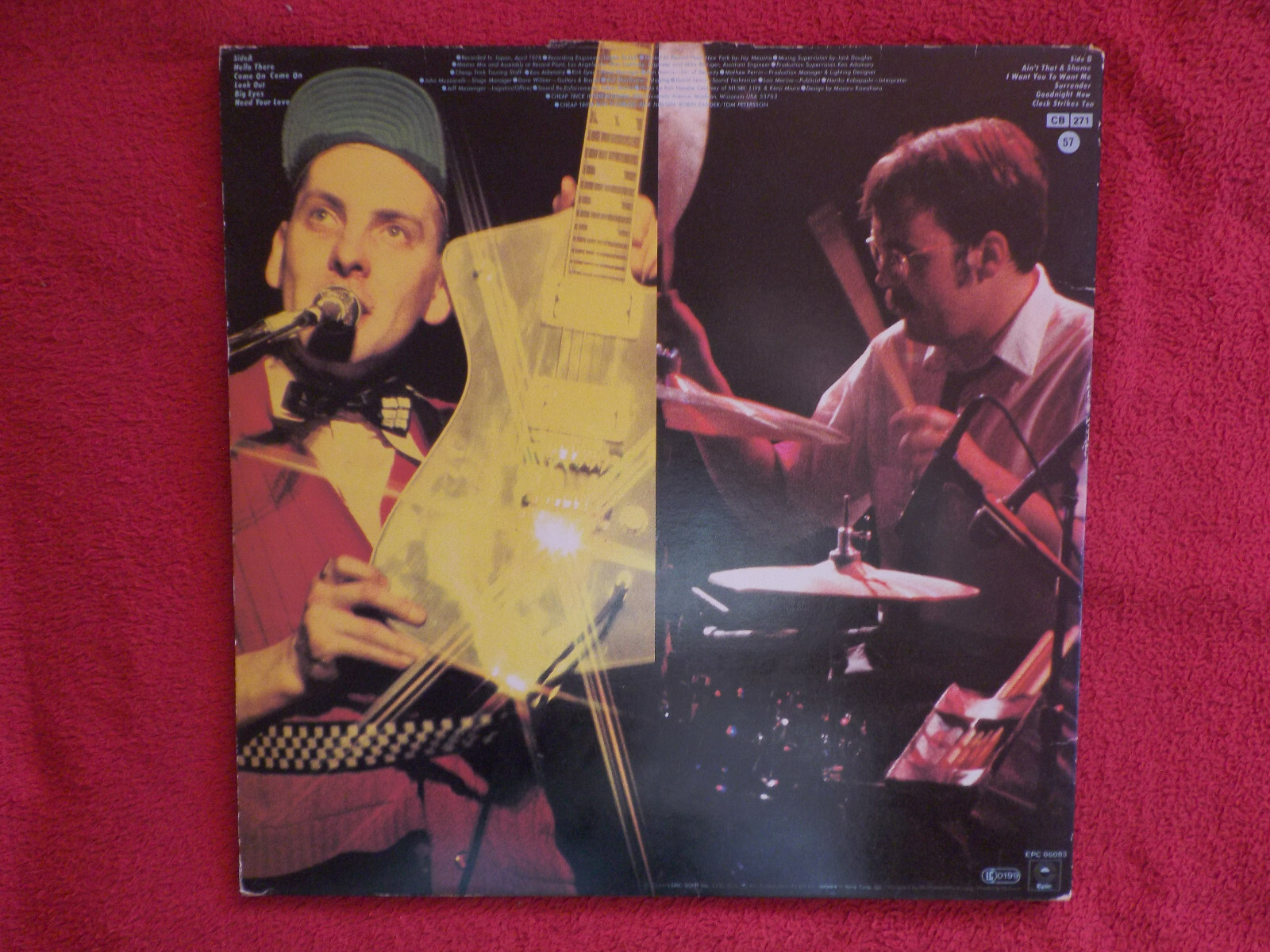 Cheap Trick – At Budokan | Epic Records, LP, Niederlande 1979, Bild 4