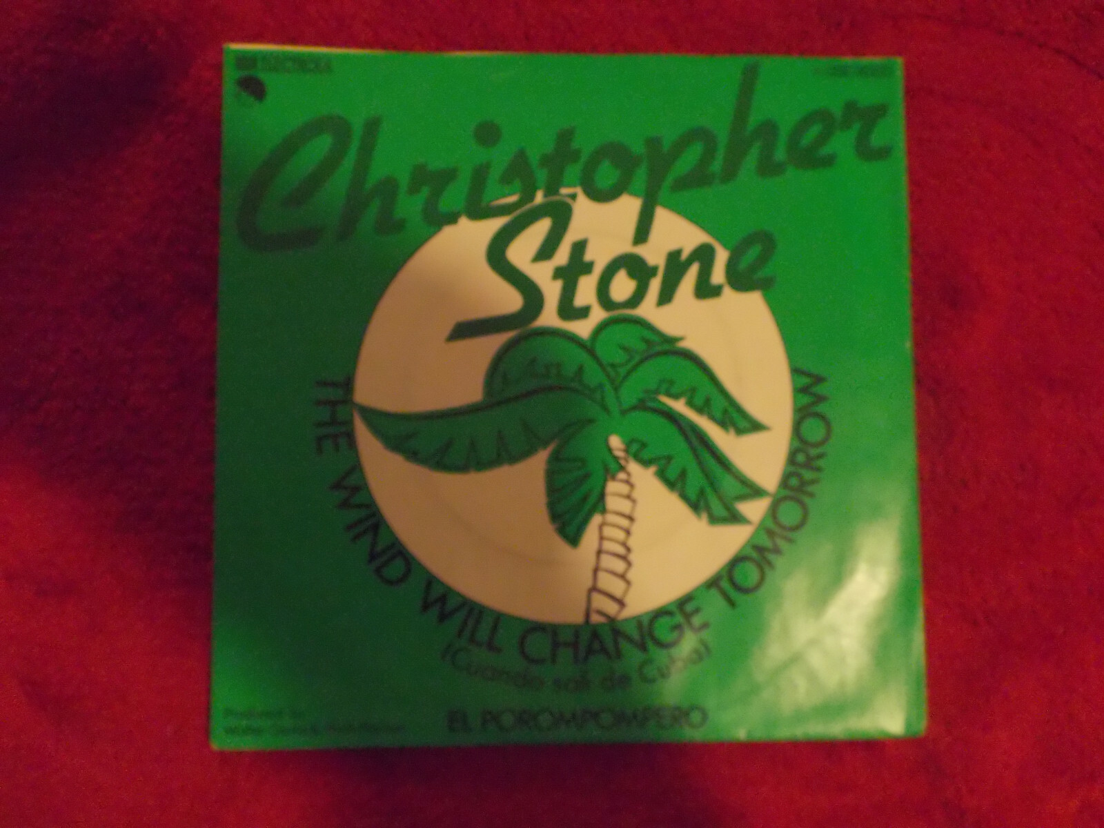 Christopher Stone – The wind will change tomorrow / El Porompompero | EMI Records, 7″-Single, 1979, Bild 3