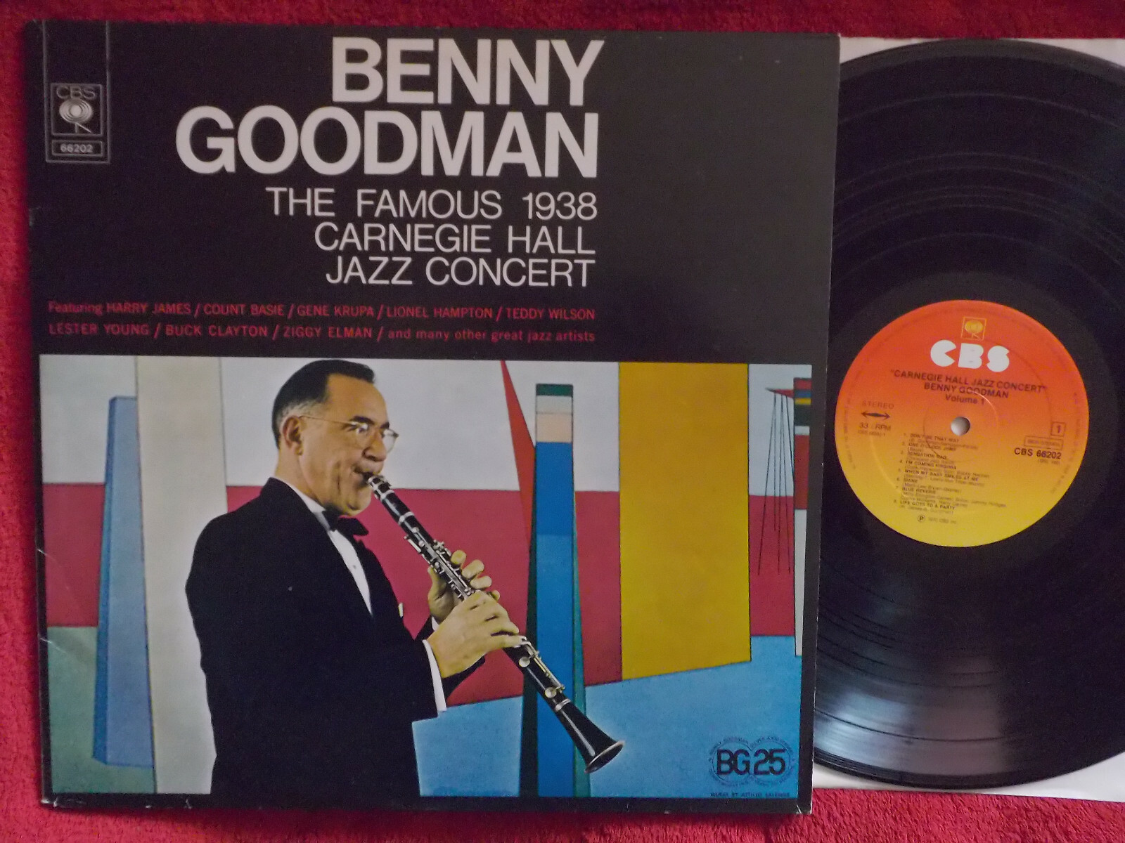 Benny Goodman – The famous 1938 Carnegie Hall Jazz Concert | CBS Doppel-LP